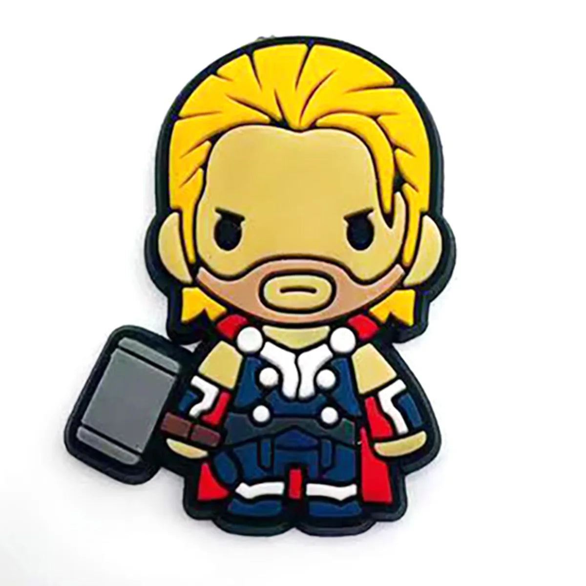 MINISO Marvel Superhero DIY Shoe Charms - Cartoon Character Accessories for Sandals & Clogs - Decorative Pins for Kids Gifts & Garden Fashion Accessories (Perfect for Birthday Presents & Cosplay Outfits)