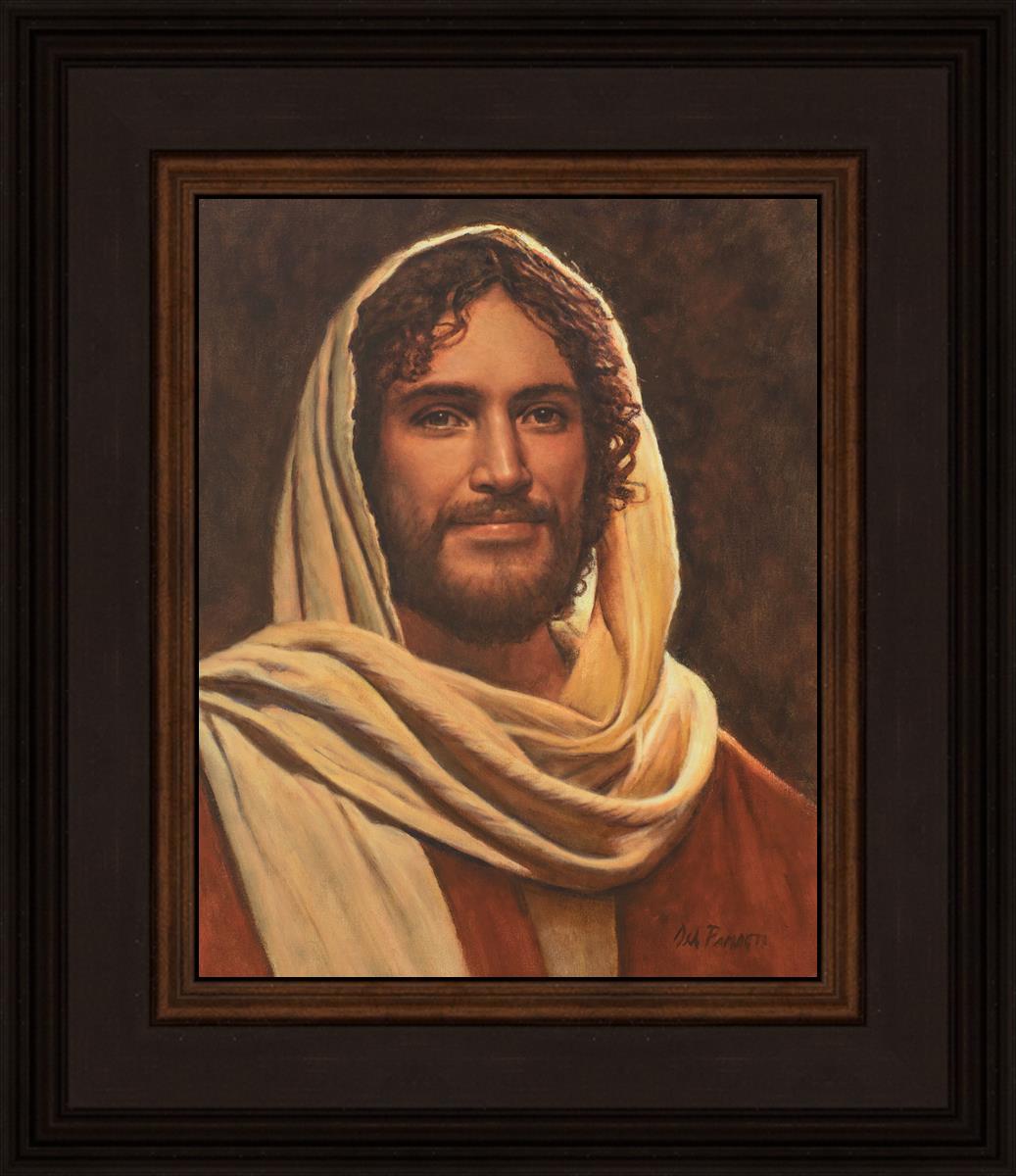 Emmanuel By Del Parson - Premium Religious Wall Art for Home & Church Decor - Perfect for Living Rooms, Bedrooms & Worship Spaces