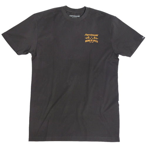 Premium Short Sleeve Bound T-Shirt for Men & Women - Soft Cotton Comfort Fit - Black - Perfect for Casual Wear, Gym & Everyday Outfits