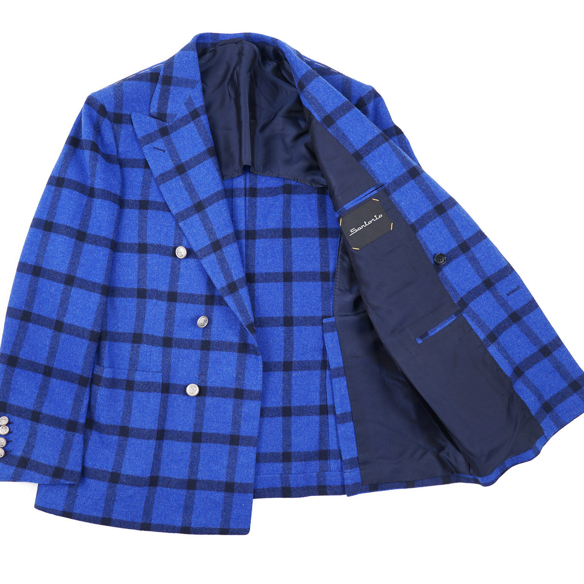 Premium Sartorio Soft Flannel Wool Sport Coat for Men - Elegant Business Blazer for Office, Weddings & Formal Events