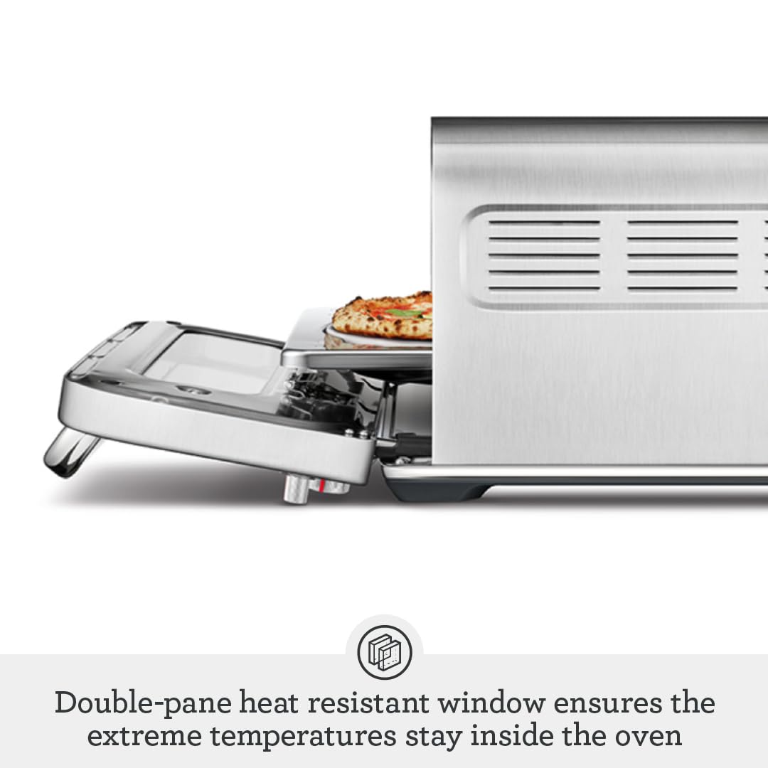 Breville Smart Oven Pizzaiolo BPZ820BSS - Stainless Steel Countertop Pizza Oven for Home, Restaurant & Outdoor Use