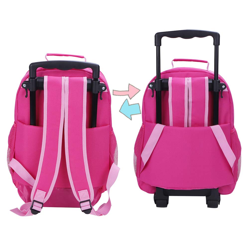 Yodo 3-Way Kids Suitcase with Wheels - Rolling Backpack for Toddlers & Children | Perfect for Travel, School & Daycare Use