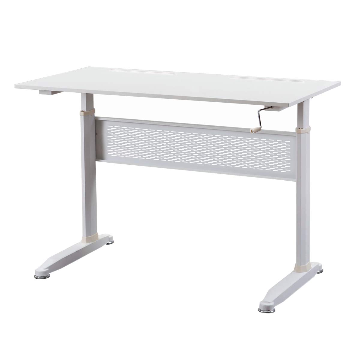 Veryke Adjustable Height Standing Desk with Manual Crank - 28.7