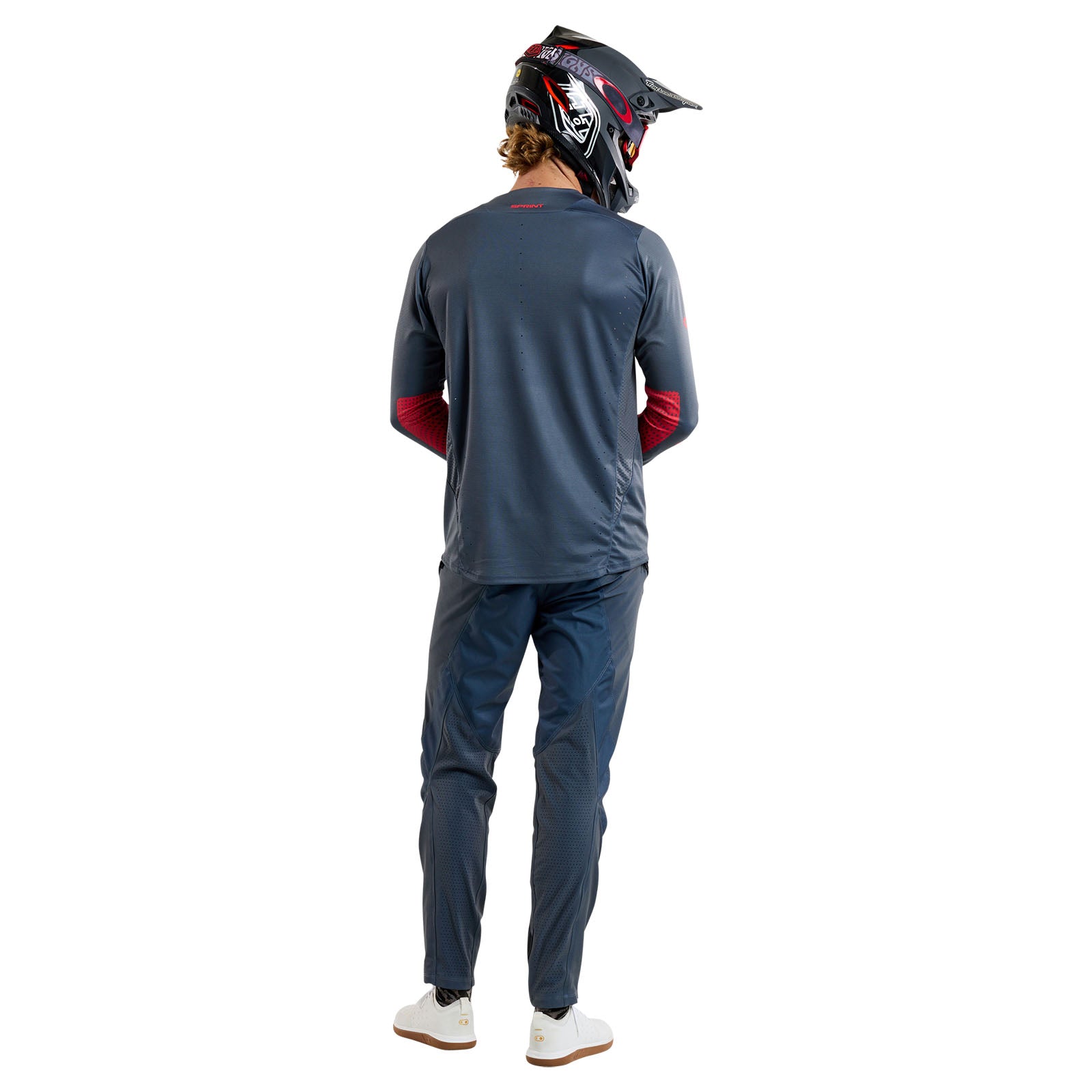 Sprint Jersey Mono Steel Blue - High Performance Cycling Jersey for Men & Women - Perfect for Road Biking, Training & Outdoor Sports
