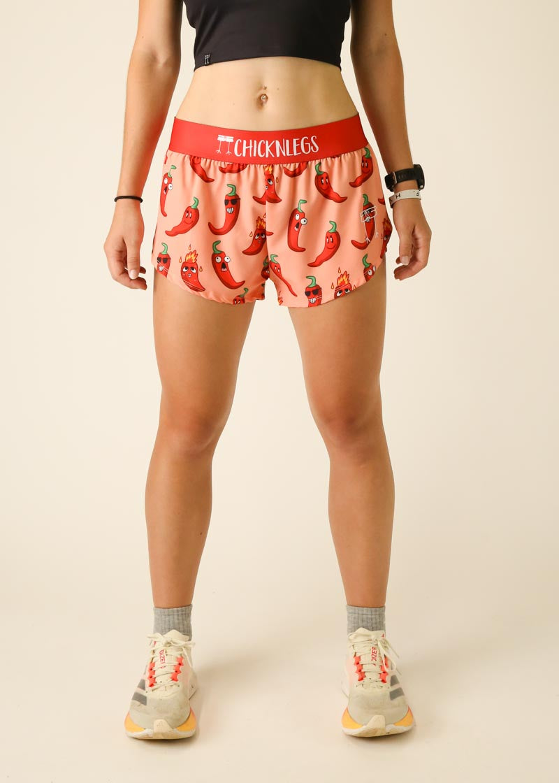 Women's Running Shorts with Pockets - 1.5