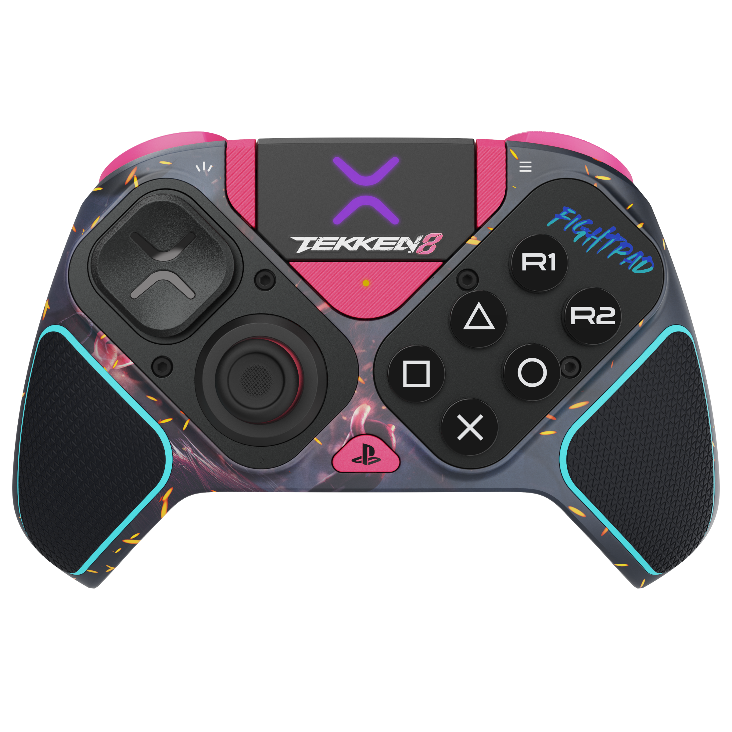 Victrix Pro BFG Wireless Gaming Controller for PlayStation 5, PS4 & PC - Premium Esports Gamepad for Tekken 8, Fighting Games & Competitive Play - Perfect for Tournaments, Streaming & Pro Gamers