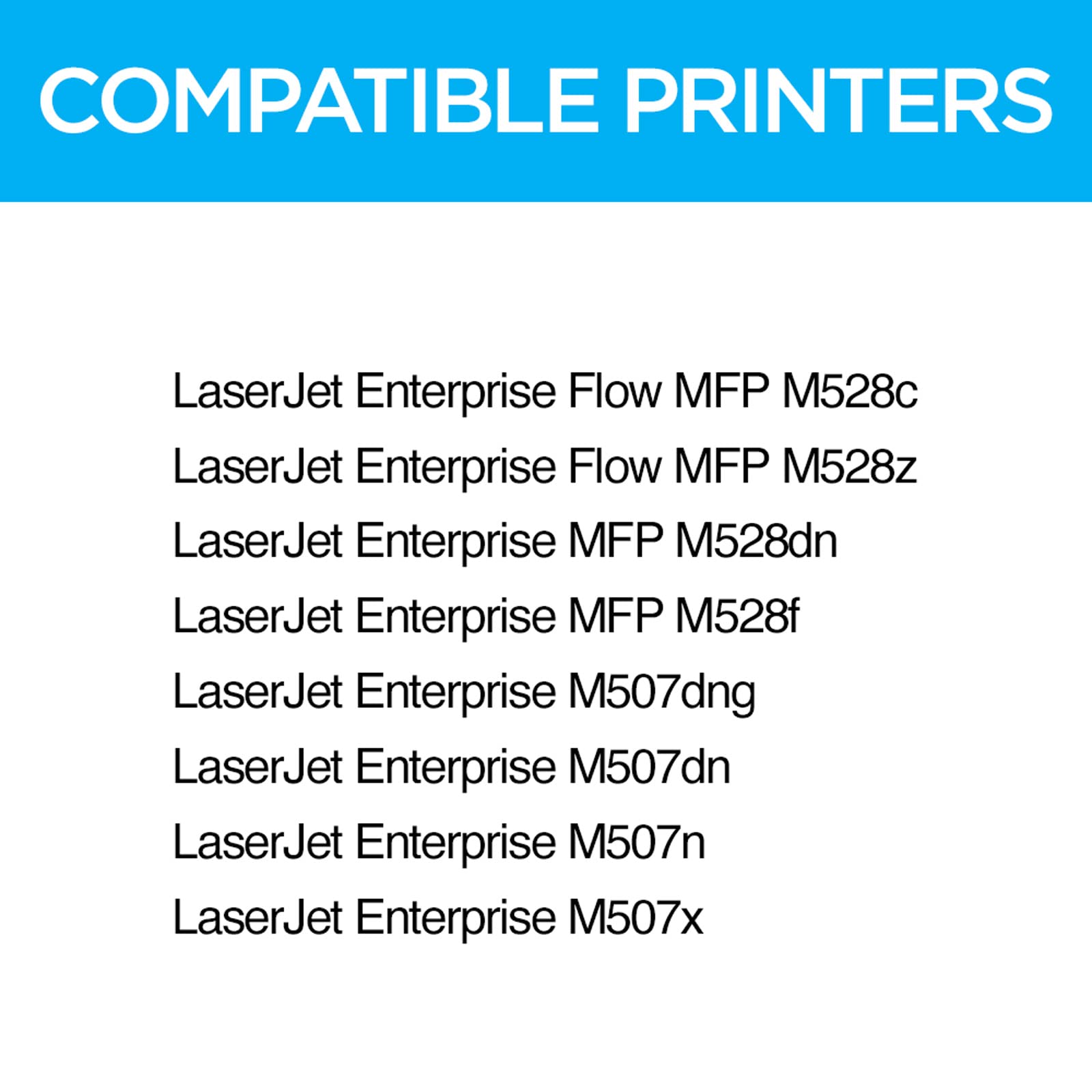 LD Products Compatible Toner Cartridge Replacement for HP 89A CF289A 89X CF289X (3-Pack, Black) - Works with HP LaserJet Enterprise M507 M507n M507dn M507X MFP M528 Series Printers - Ideal for Office & High-Volume Printing Needs