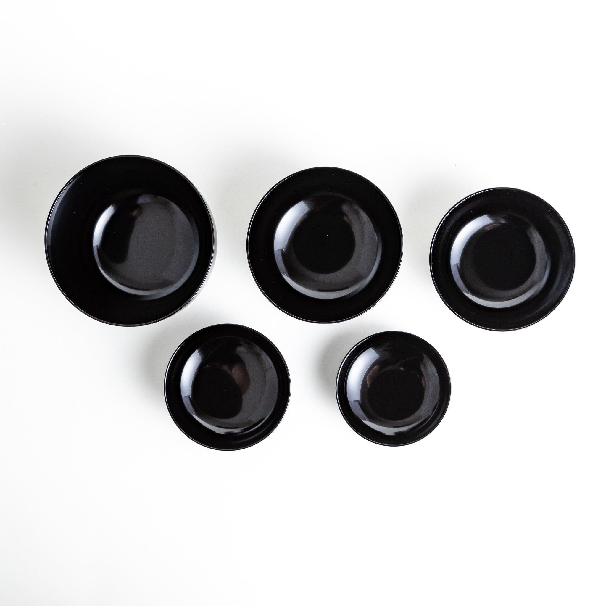 Premium 5-Piece Nested Oryoki Set - Traditional Japanese Zen Buddhist Meal Bowls for Mindful Eating, Meditation Retreats & Home Dining