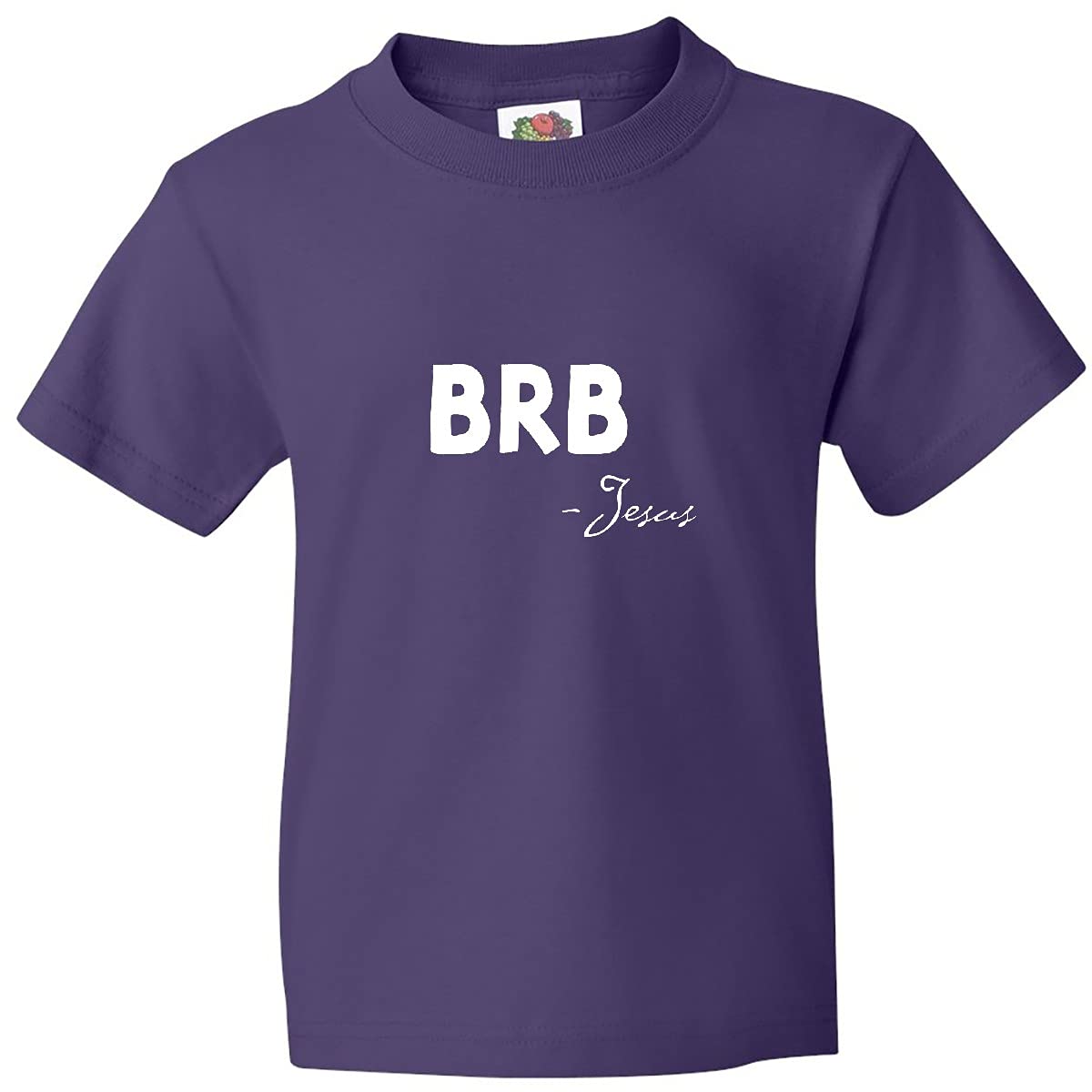 Easter BRB Jesus Youth T-Shirt - Religious Christian Holiday Tee for Kids & Teens - Perfect for Church, Sunday School & Easter Celebrations