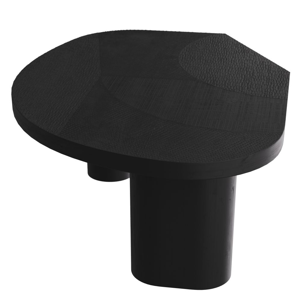 Modern Black Alaric Coffee Table - Stylish Living Room Centerpiece for Home Decor & Entertainment Spaces
