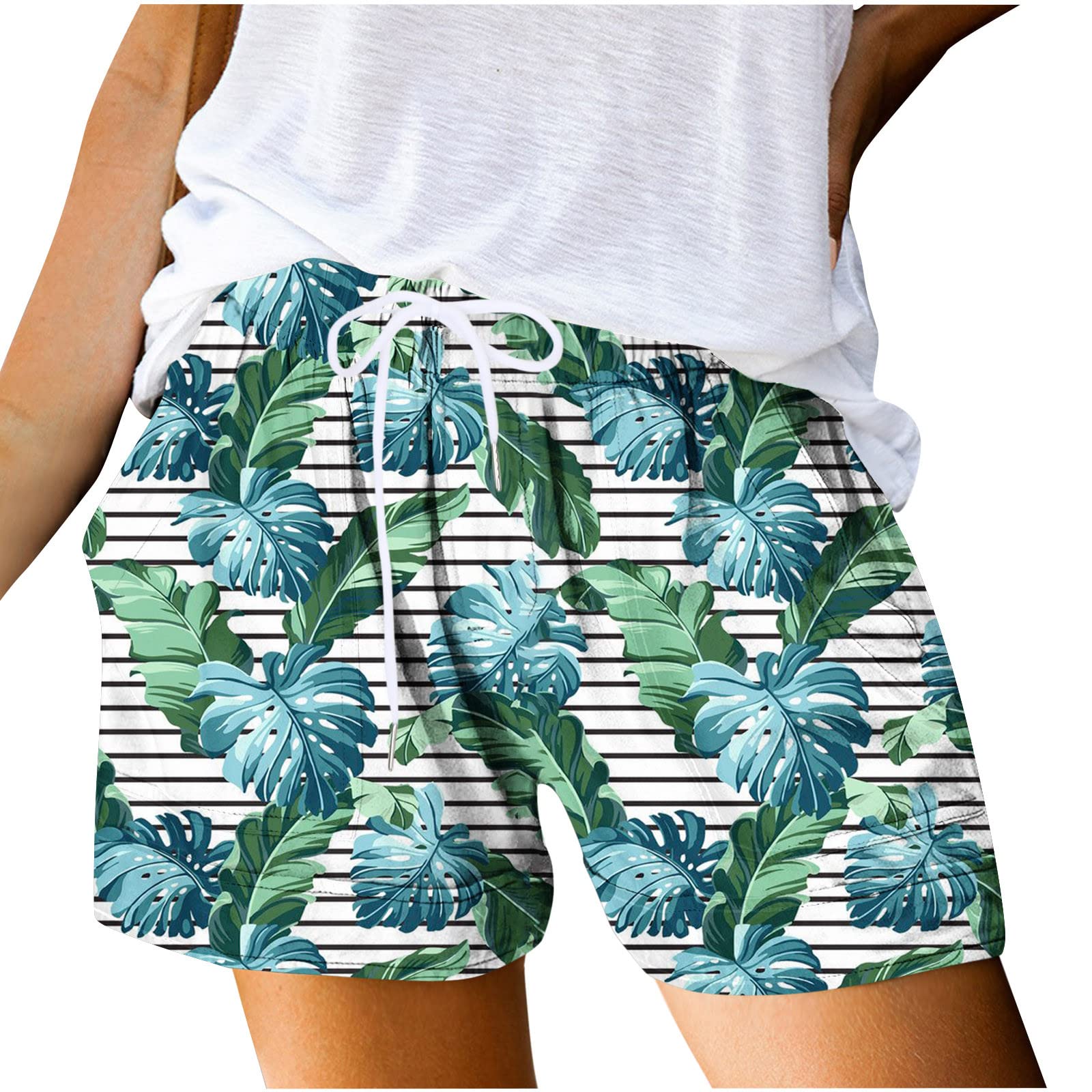 Women's Summer Shorts - Casual Wide Leg Beach Shorts with Pockets | Perfect for Vacation & Outings