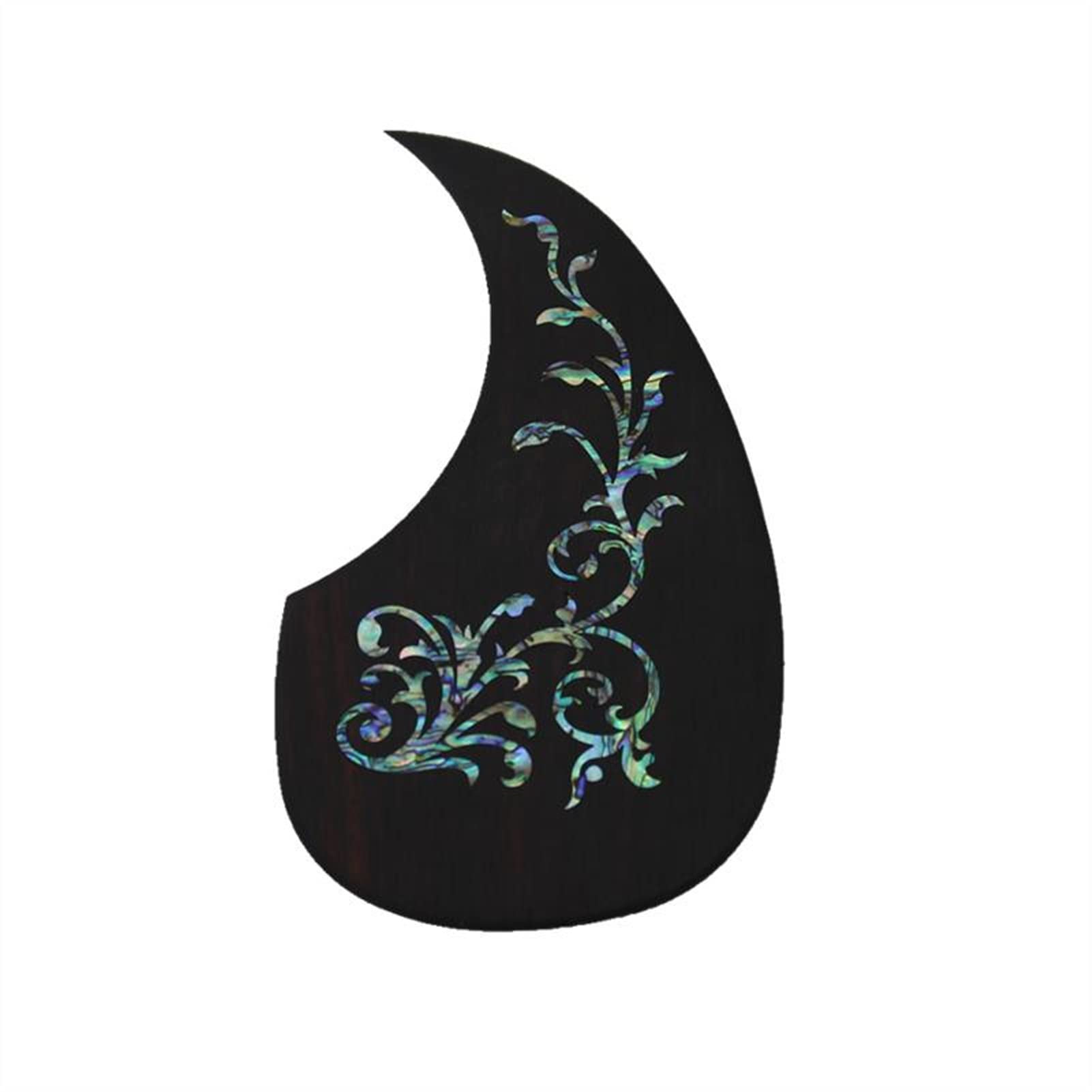 1-Piece Self-Adhesive Acoustic Guitar Pick Guard Plate - Folk Style Scratch Protector Sticker (Color #5) | Perfect for Guitar Maintenance & Protection During Play