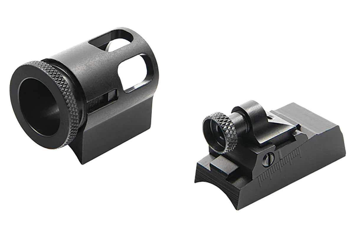 CVA Williams Western Precision Peep & Front Globe Sight for Hunting & Target Shooting - High Accuracy Rifle Scope for Long Range Shooting & Outdoor Sports