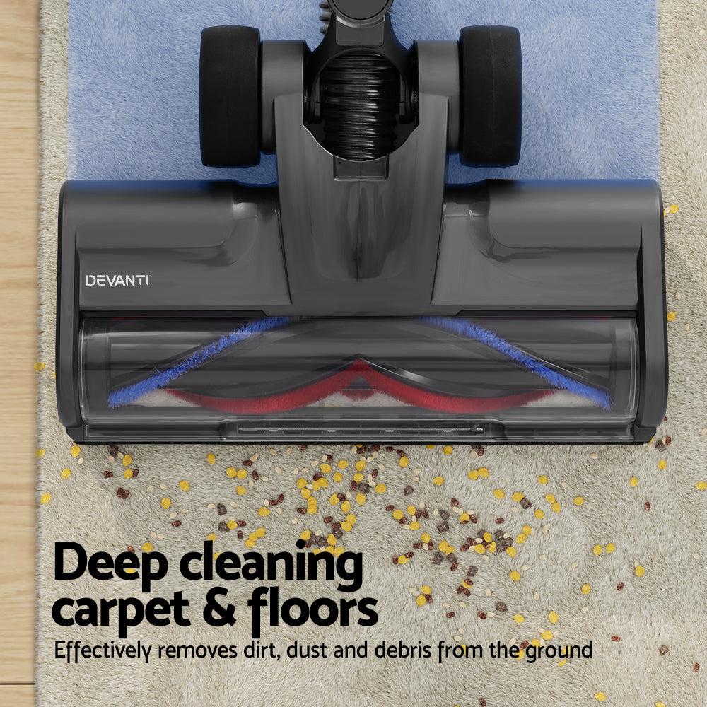 Devanti Brush Roller Vacuum Cleaner Head Replacement for Dyson V7 V8 V10 V11 V15 - Compatible with Dyson Cordless Vacuums - Perfect for Pet Hair, Carpet & Hard Floor Cleaning