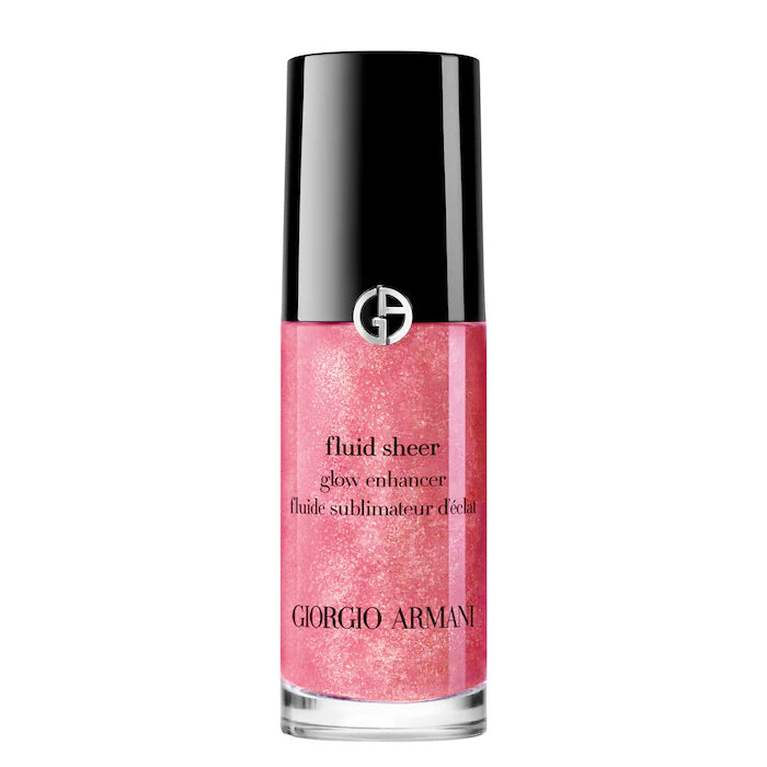 Armani Beauty Luminous Fluid Sheer Glow Enhancer - Natural Radiance Face Highlighter for Dewy Makeup Look | Perfect for Daytime Glow & Nighttime Highlighting