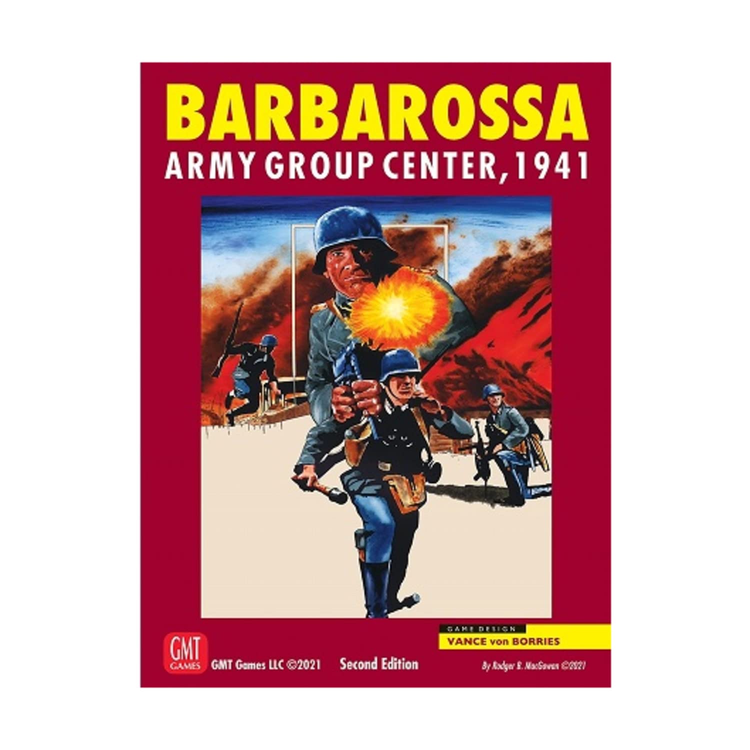 GMT Games Barbarossa: Army Group Center 2nd Edition - WWII Strategy Board Game for History Buffs & War Gamers | Perfect for Game Nights & Historical Reenactments