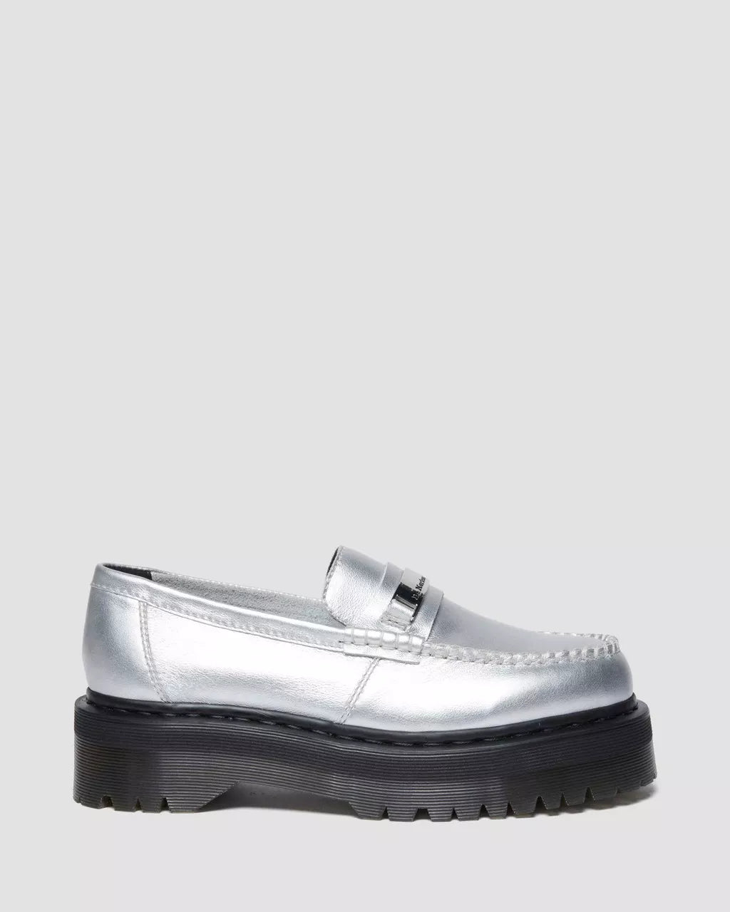 Penton II Quad Metallic Leather Loafers for Men - Stylish & Comfortable Dress Shoes - Perfect for Business, Office & Formal Occasions