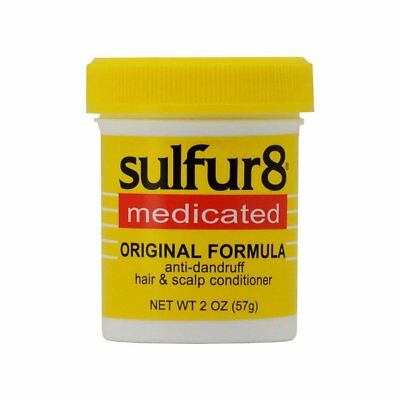 Sulfur8 Medicated Original Formula Dandruff & Scalp Treatment - 2 oz | Anti-Itch & Flake Relief for Dry Scalp | Perfect for Daily Hair Care & Scalp Health Maintenance