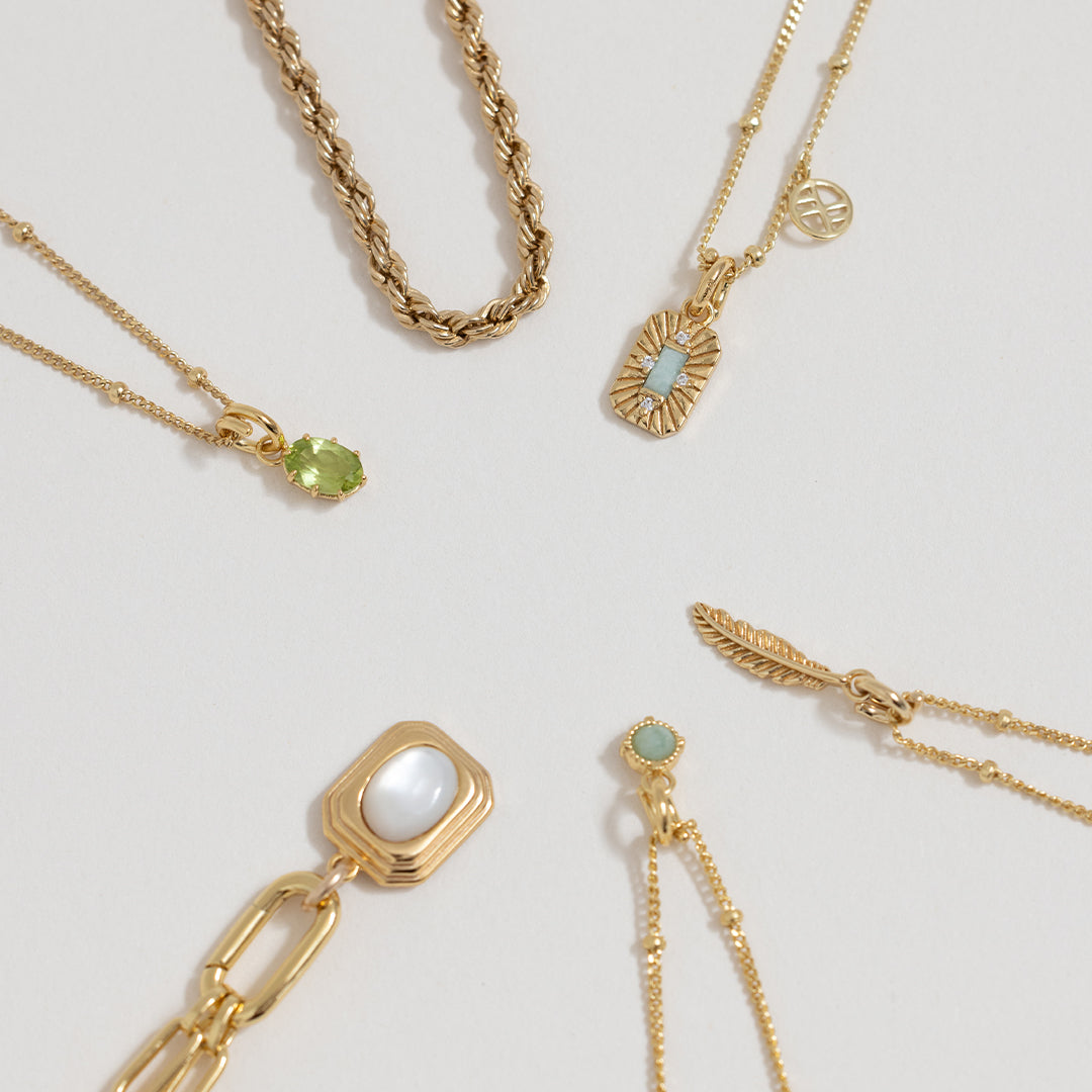 Heritage Charm Necklace - Vintage Inspired Jewelry for Women - Perfect for Weddings, Anniversaries & Special Occasions