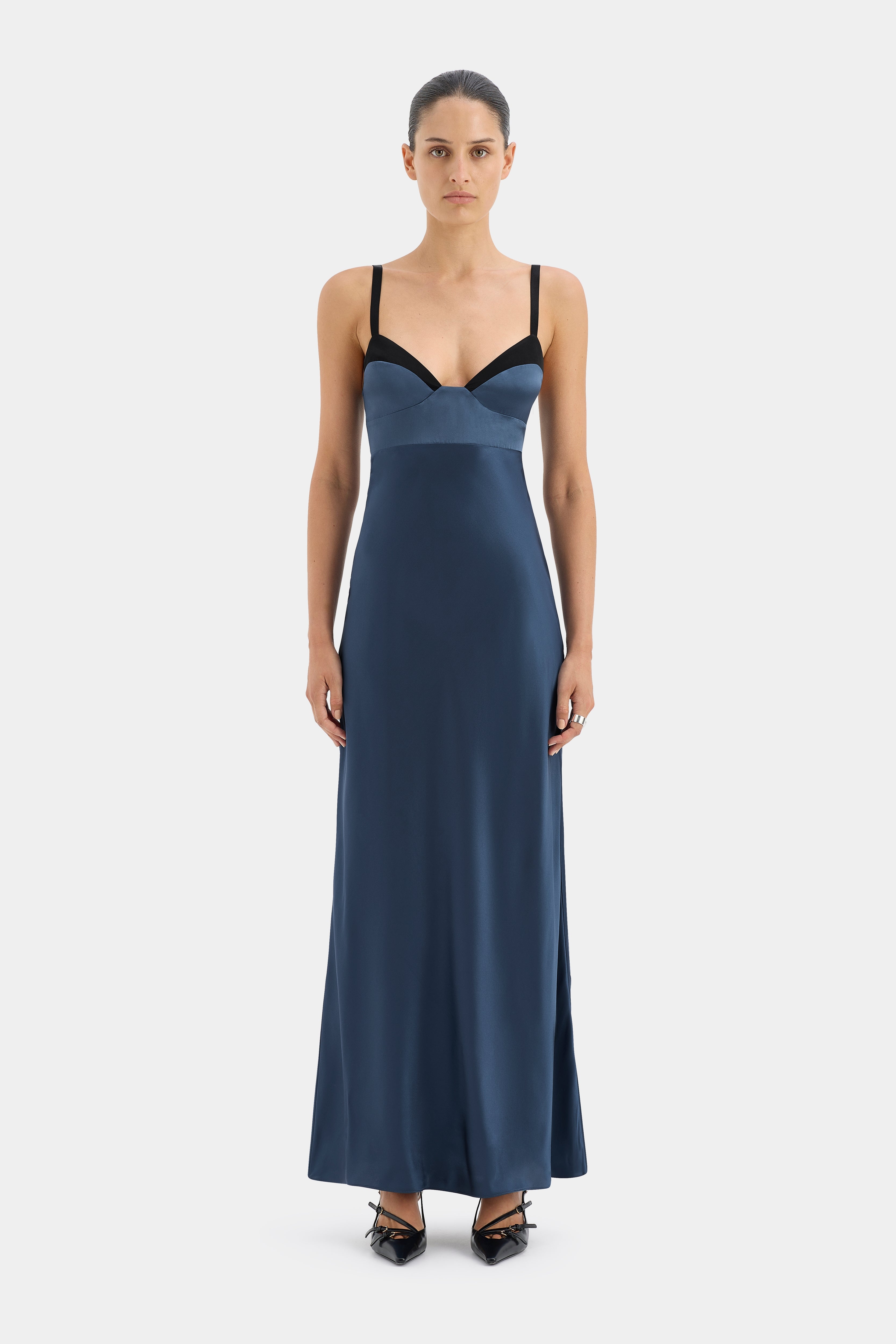 Depeche Balconette Gown - Elegant Women's Evening Dress for Prom, Wedding & Formal Events