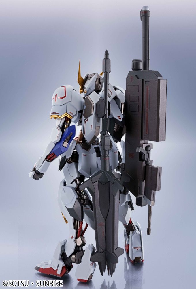 Bandai Metal Robot Spirits Gundam Iron Blooded Orphans ASW-G-08 Gundam Barbatos (1st-4th Form) Action Figure - High-Quality Collectible Model Kit for Anime Fans & Display | Perfect for Home Decor, Office Display & Gundam Collections