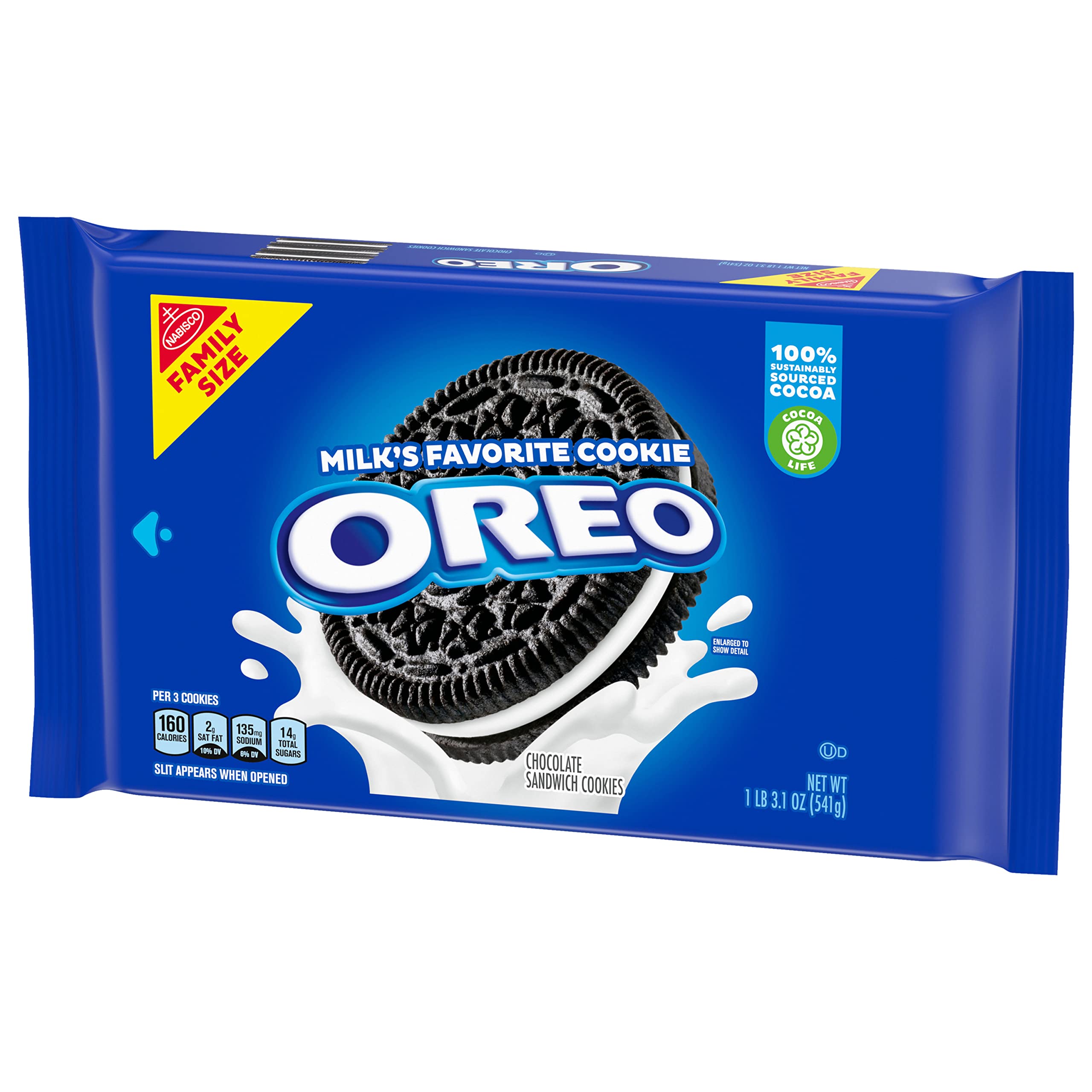OREO Chocolate Sandwich Cookies Family Pack - 12 Boxes (19.1 oz Each) | Bulk Snacks for Parties, School Lunches & Office Treats | Classic American Cookies for Sharing