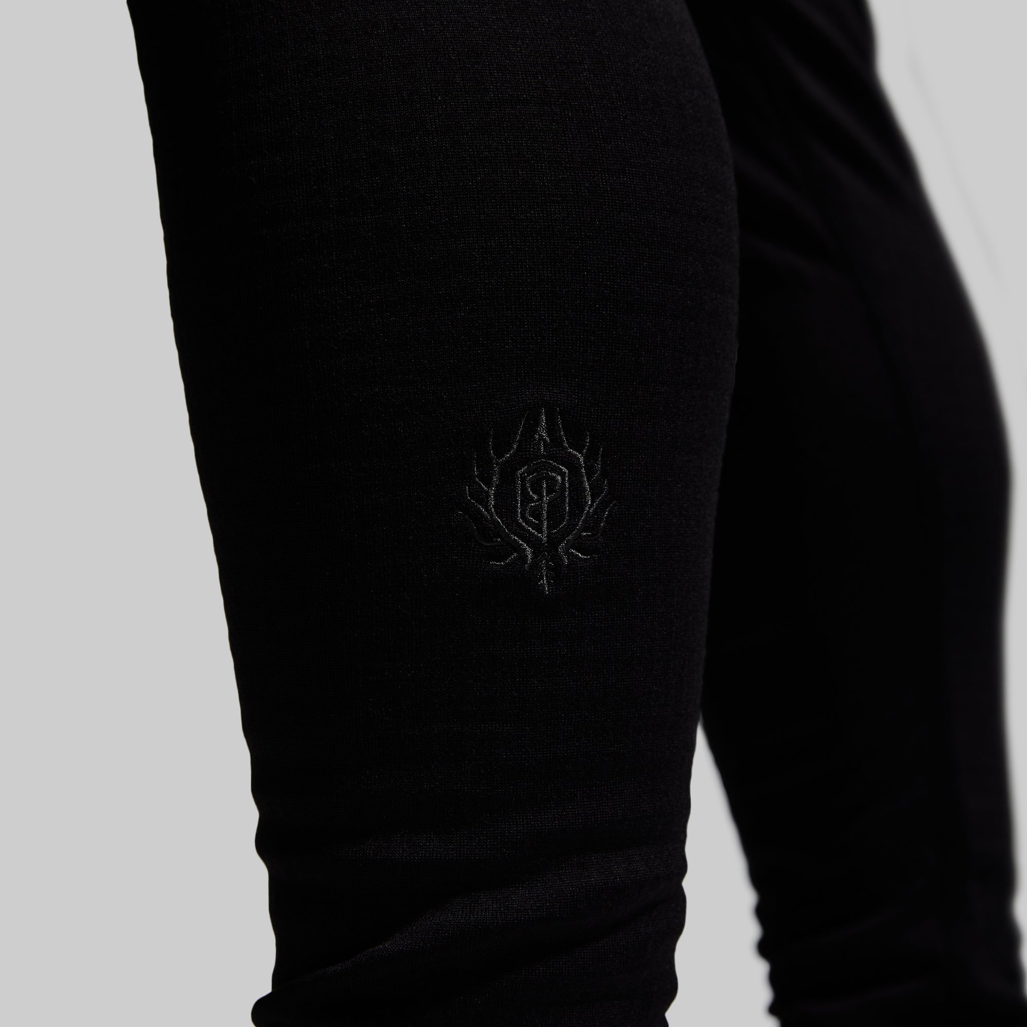 Men's Thermal Base Layer Pants - Quiver Insulated Winter Underwear for Cold Weather (Black) | Perfect for Skiing, Snowboarding & Outdoor Activities