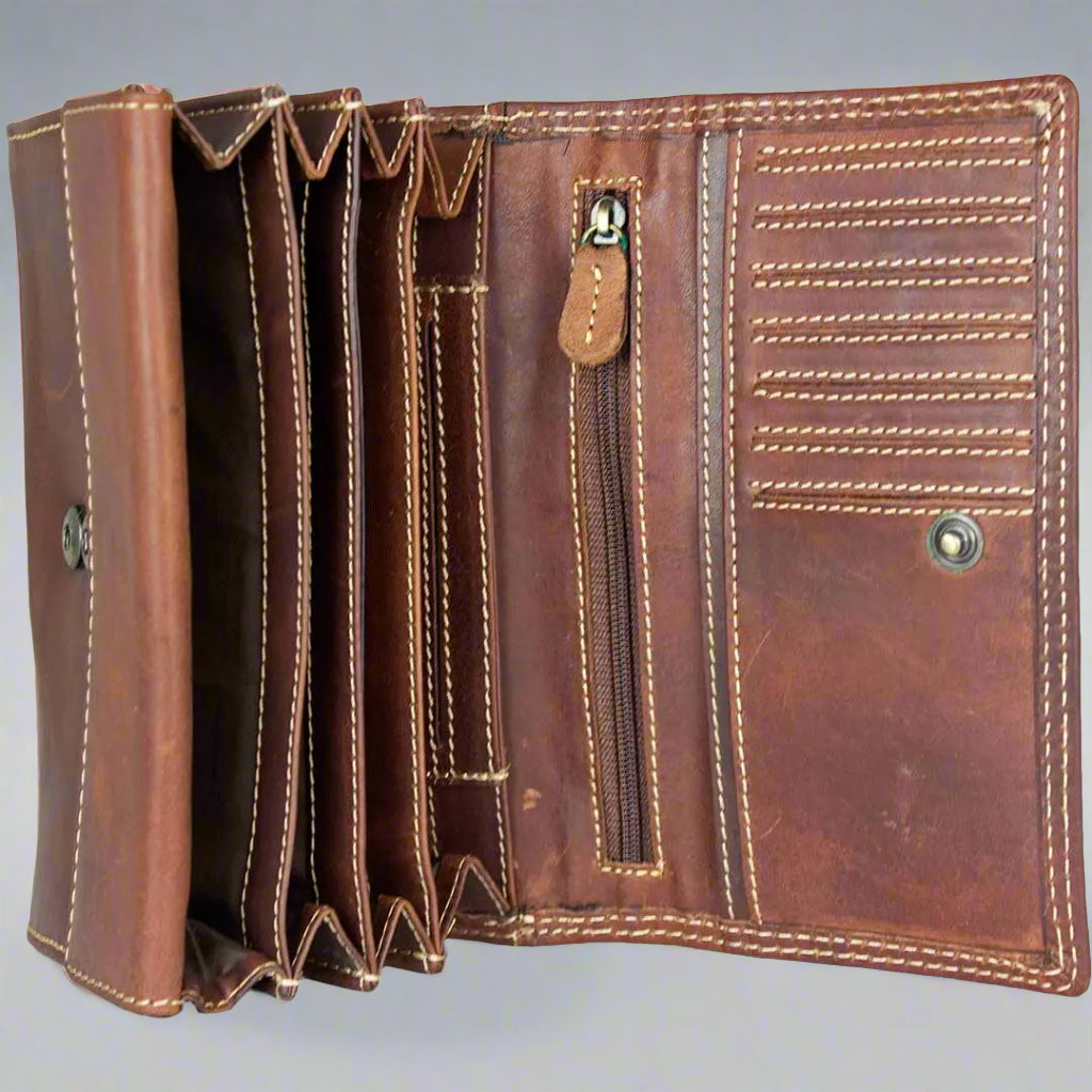 Viceroy Genuine Leather Women's Wallet - Slim RFID Blocking Bifold Wallet for Credit Cards & Cash - Perfect for Everyday Use, Travel & Gift Giving