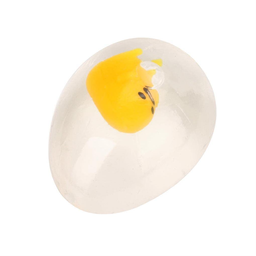 ICDKOYK Stress Relief Ball - Squeeze Egg Toy for Anxiety & Stress Relief - Lightweight Anti-Stress Squishy Ball for Adults & Kids - Perfect for Office, Home, Travel & Classroom Use