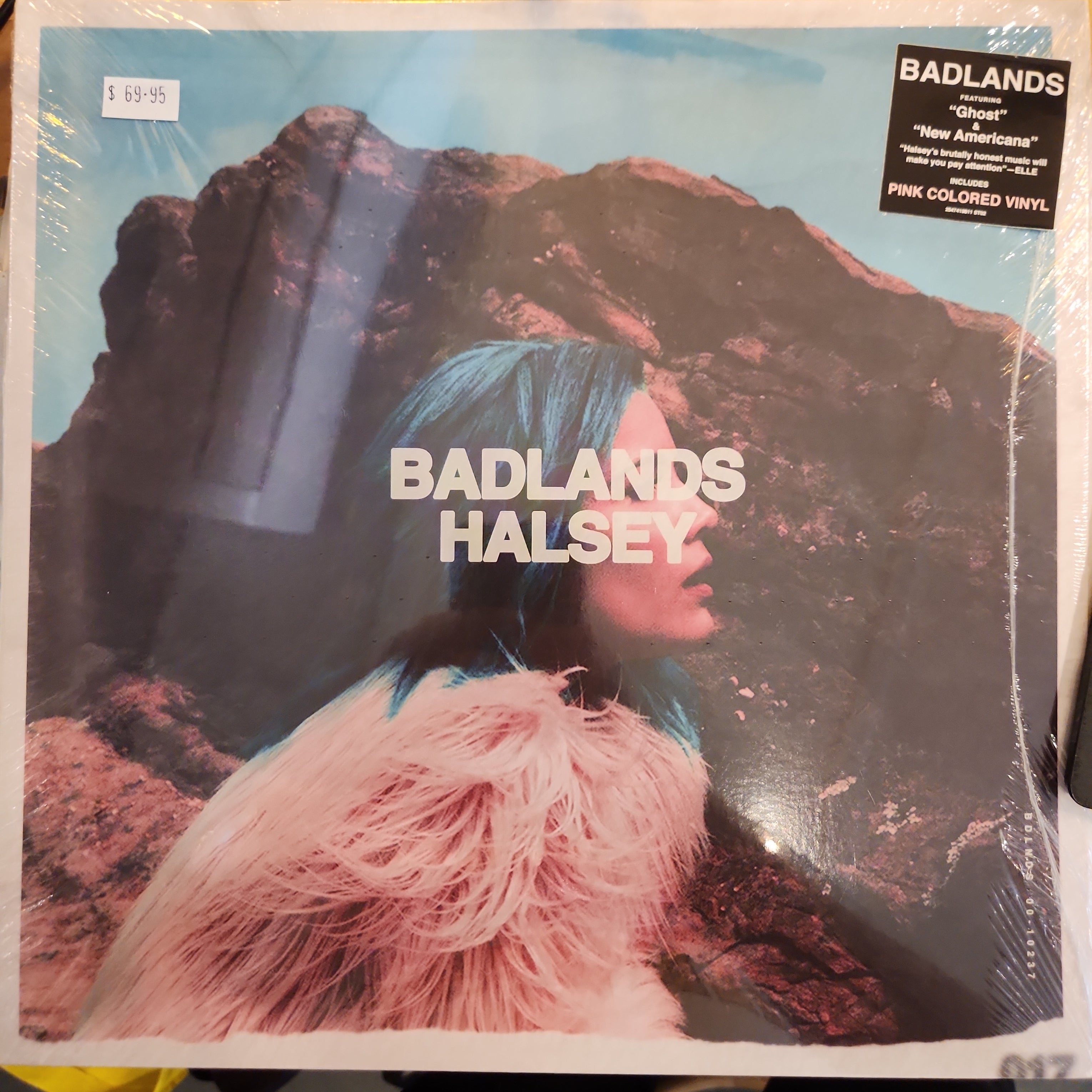Halsey Badlands Pink Vinyl LP Record - Limited Edition Pop Alternative Music Album for Collectors & Music Lovers (Perfect for Home Decor, Gift Giving & Vinyl Enthusiasts)