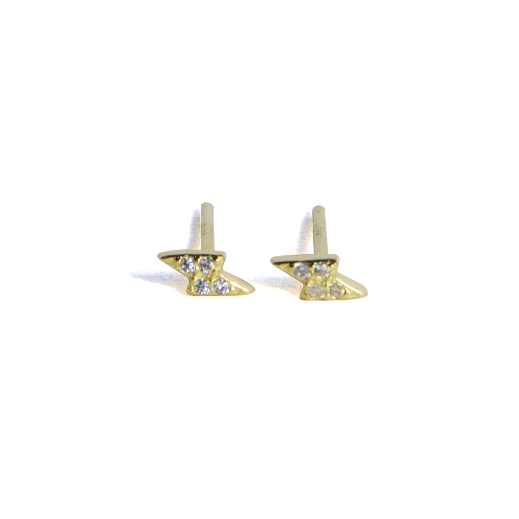Sparkle Lightning Bolt Stud Earrings for Women - Fashion Jewelry for Parties, Gifts & Everyday Wear