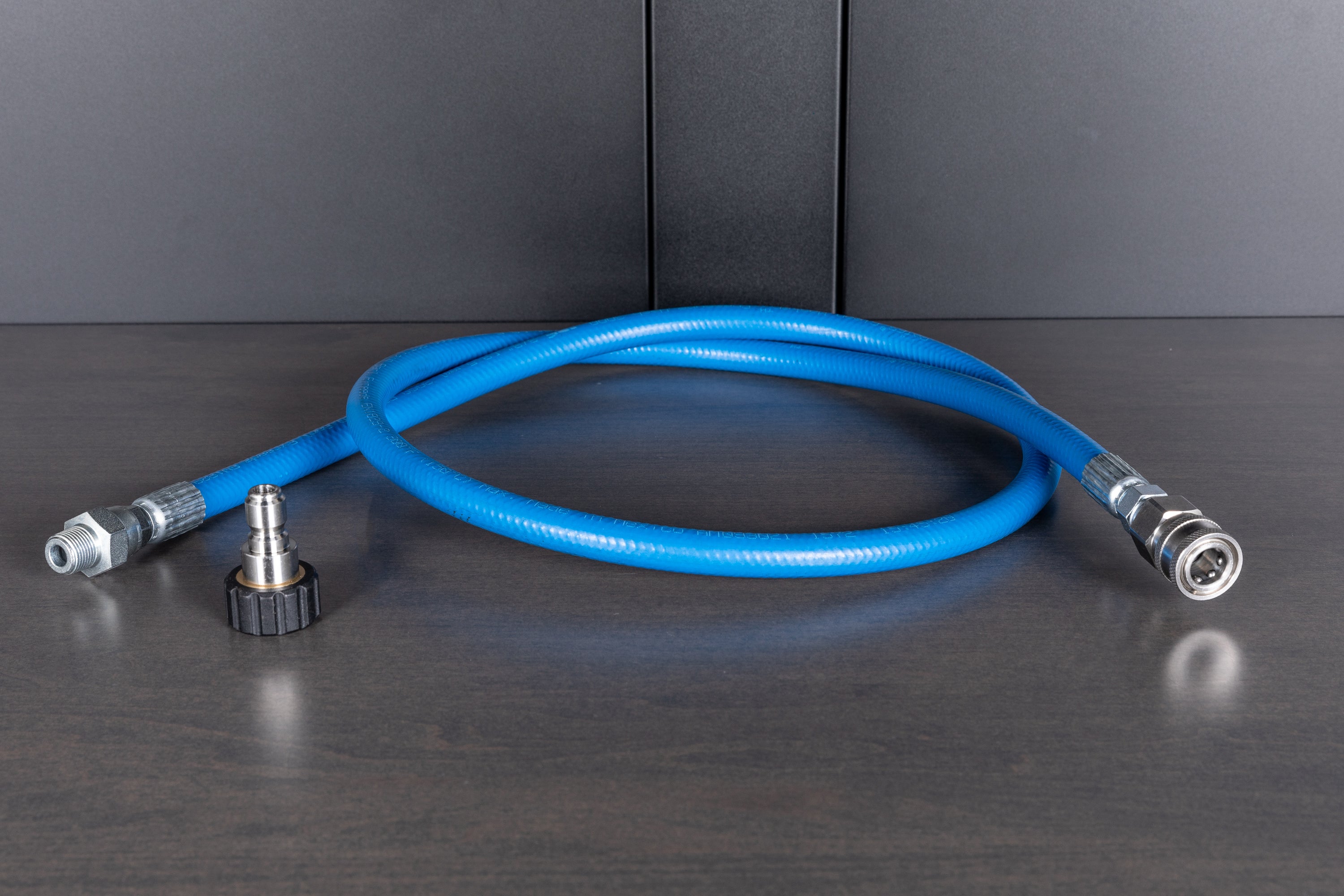 3/8 Inch High Pressure Jumper Hose Kit - Heavy Duty Hydraulic Hose for Industrial, Automotive & Agricultural Use - Perfect for Hydraulic Systems, Construction Equipment & Farm Machinery