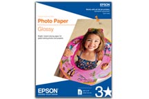 Epson Premium Glossy Photo Paper 8.5x11 Inches - 50 Sheets for High-Quality Prints, Photo Albums, and Professional Photography