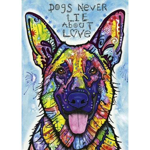 Heye Jolly Pets 1000-Piece Jigsaw Puzzle - Dogs Never Lie by Dean Russo | Fun Family Activity & Home Decor for Puzzle Lovers