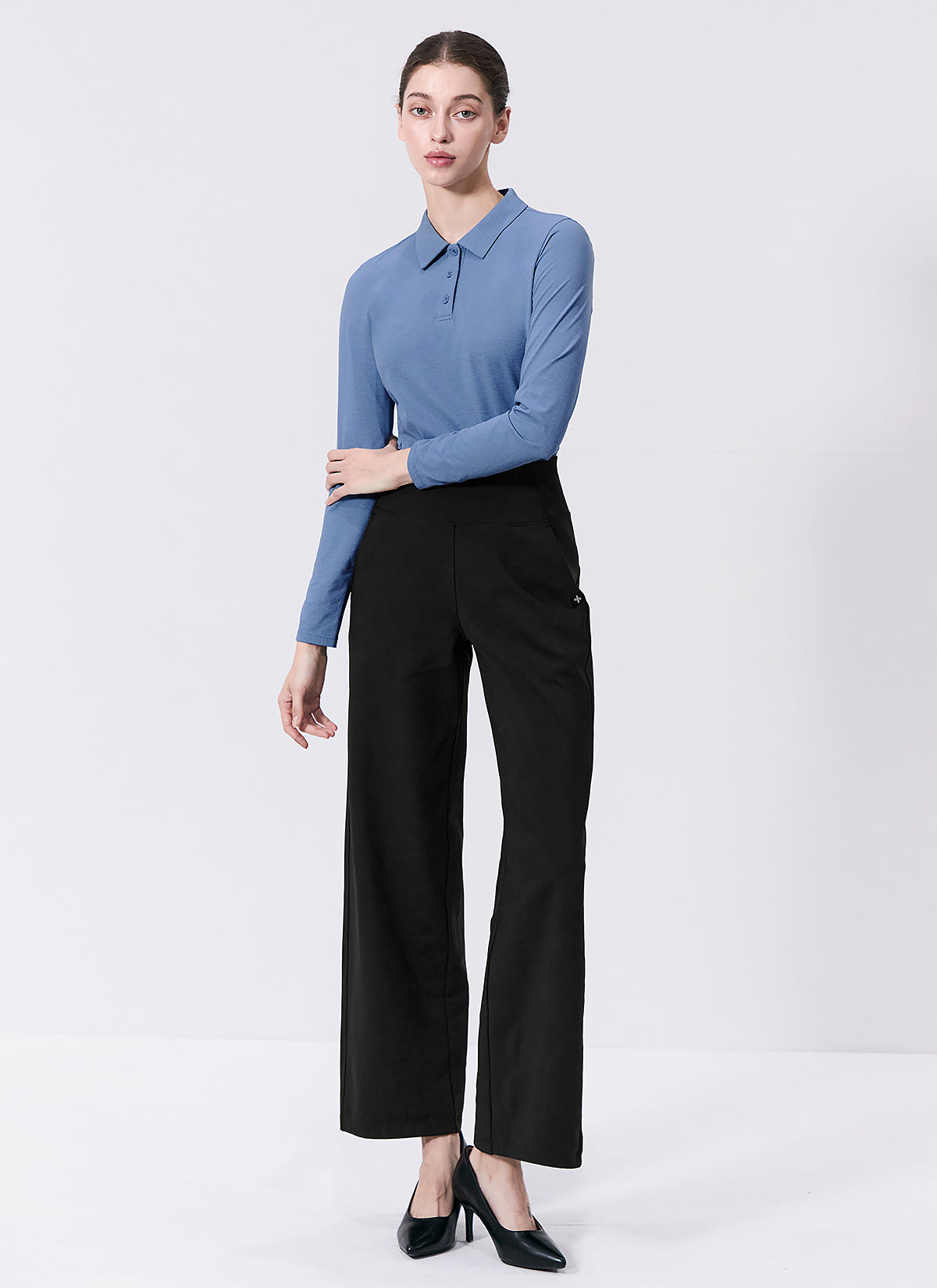 Cozy Warm Fluffy Wide Leg Pants for Women - Soft Winter Lounge Pants for Home, Travel & Relaxation