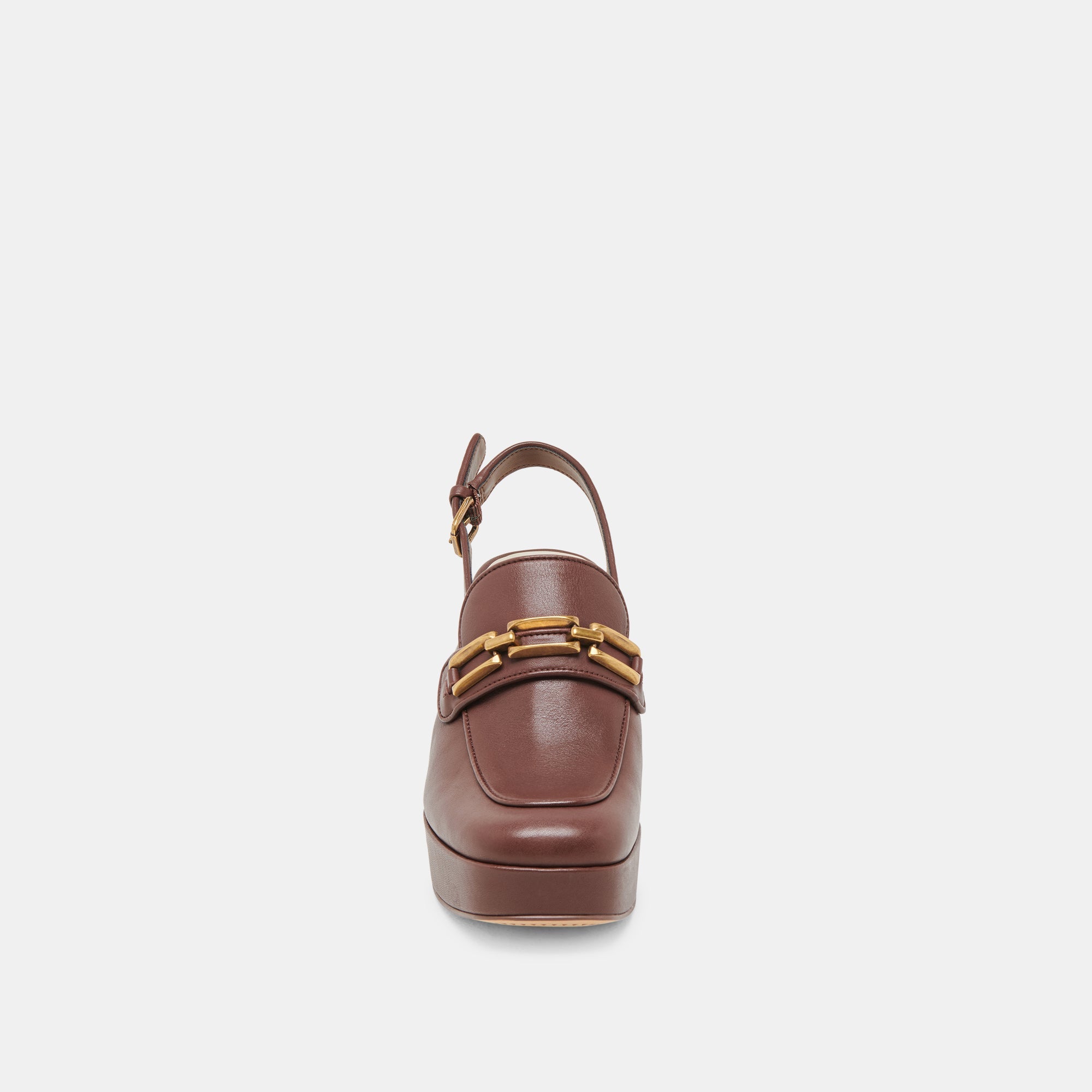 SIRUS Women's High Heels - Chocolate Brown Genuine Leather Pumps for Work, Party & Evening Wear | Comfortable & Stylish Dress Shoes