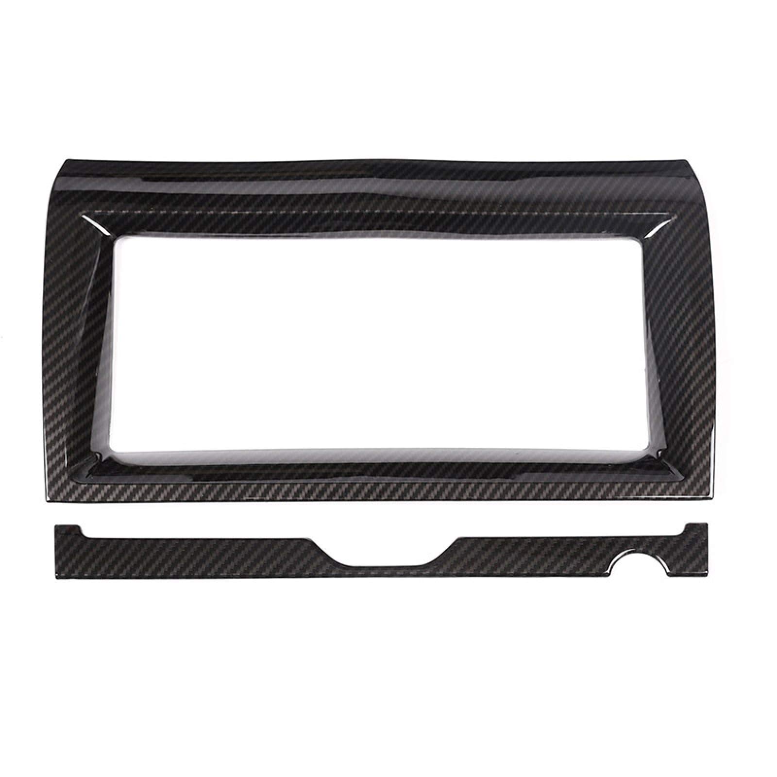 Jaguar E-PACE 2018-2019 Carbon Fiber ABS Interior Navigation Frame Trim Accessories - Upgrade Your Car Interior for a Sporty & Luxurious Look (Perfect for Daily Commute & Road Trips)