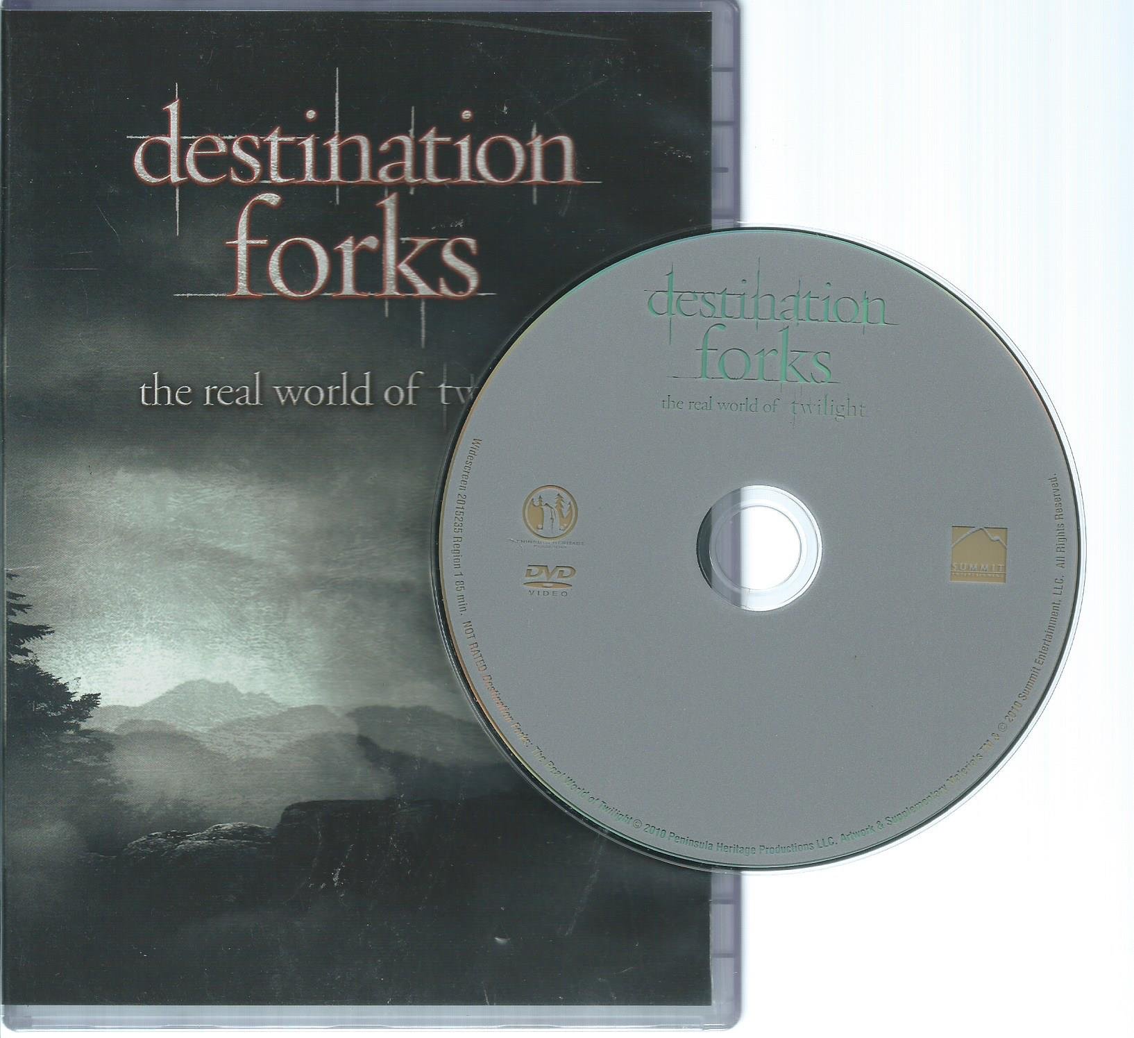Twilight Movie Destination Forks DVD - Explore the Real World of Twilight Saga | Perfect for Twilight Fans & Collectors