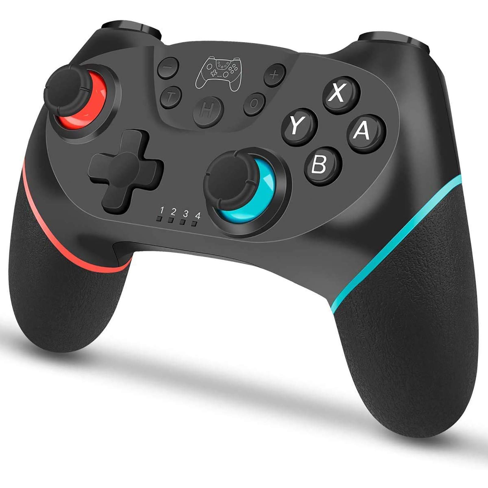 YCCTEAM Wireless Pro Controller for Nintendo Switch/Switch Lite/Switch OLED/PC - Dual Vibration, Motion Control & Turbo Function - Perfect for Gaming at Home or On-The-Go
