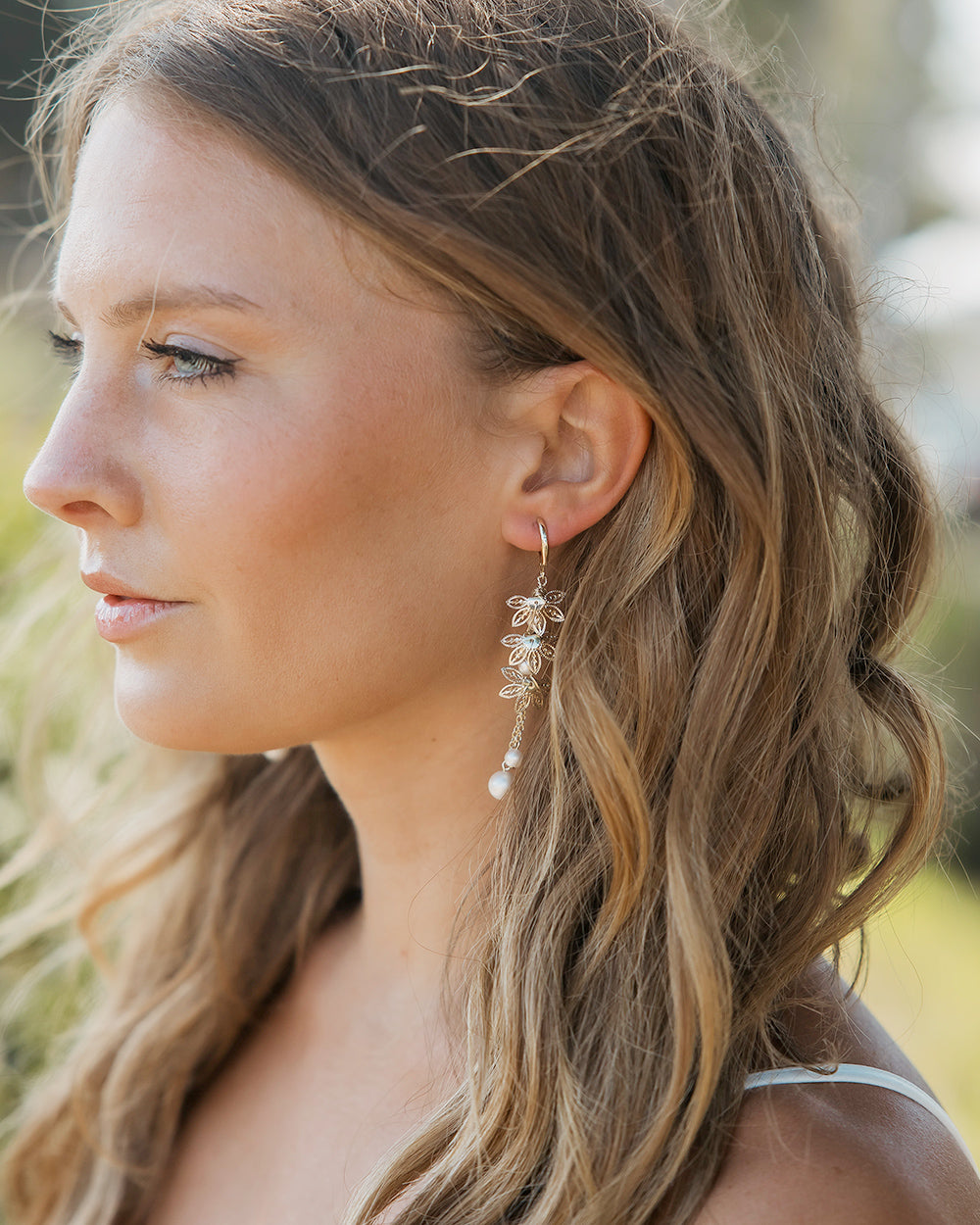 Elegant Shelley Drop Earrings for Women - Sterling Silver Dangle Earrings | Perfect for Weddings, Parties & Everyday Wear