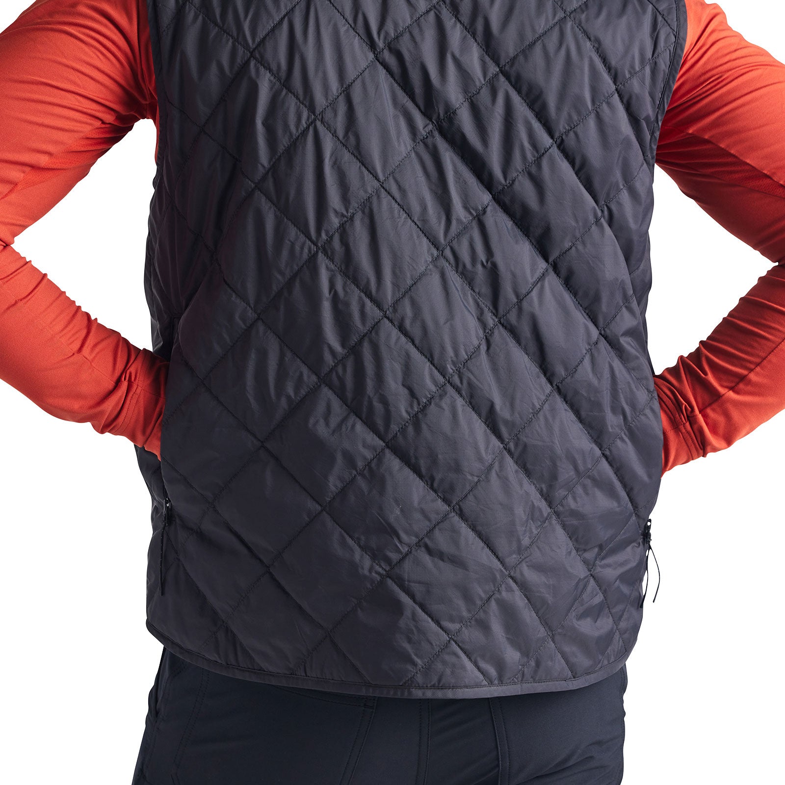 Ruckus Ride Vest Mono Black - Lightweight Motorcycle Safety Vest for Men & Women - Perfect for Street Biking, Commuting & Urban Riding