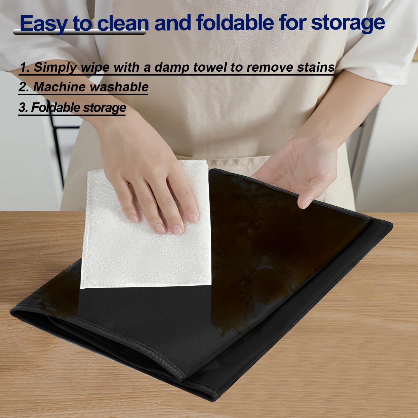 Waterproof Anti-Static Dust Cover for HP Color LaserJet Pro MFP 4301fdw/4301fdn & M283fdw - Printer Protection Case (Black) | Ideal for Office, Home & Workspace Use