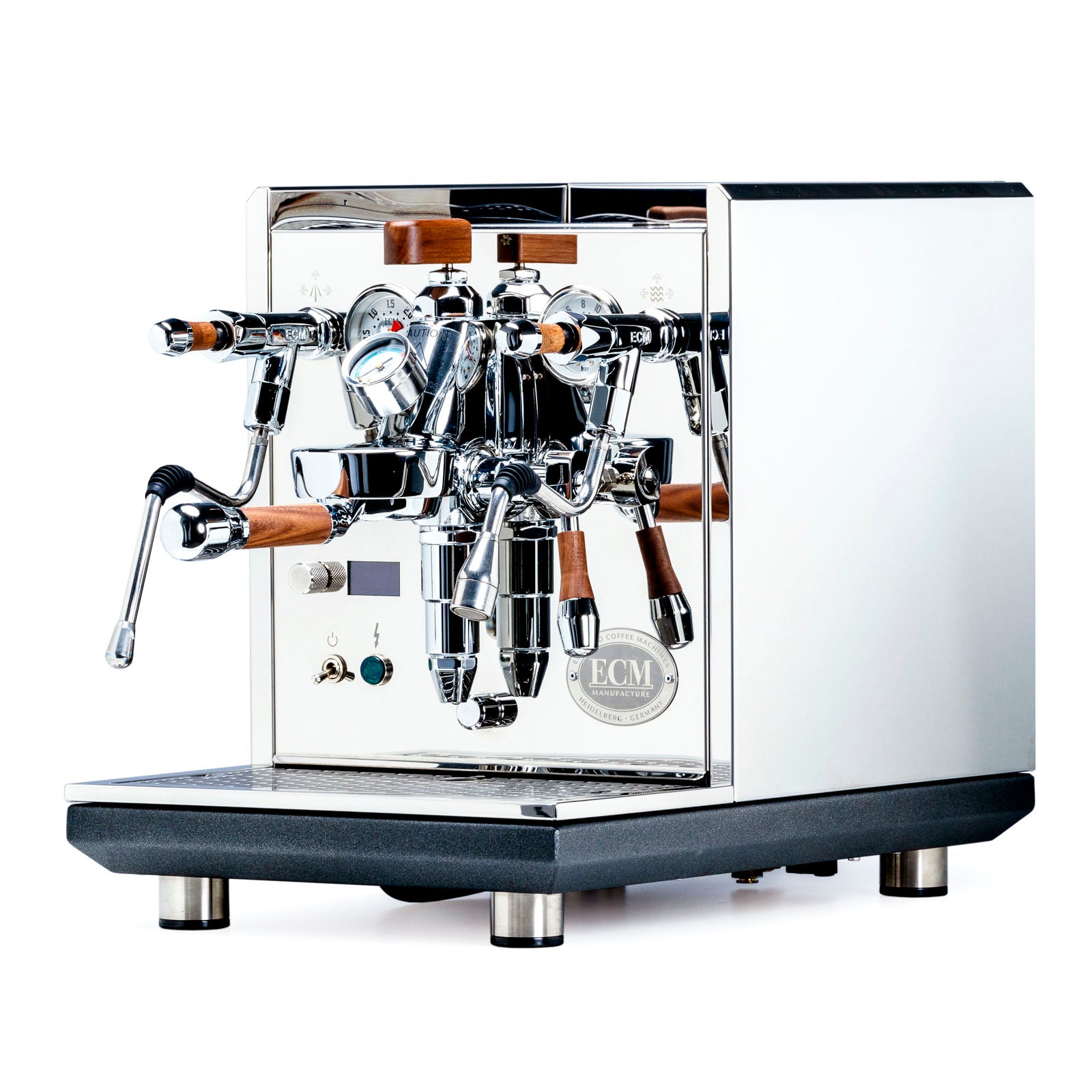 ECM Synchronika II Espresso Machine with Flow Control - Professional Grade Coffee Maker for Home Baristas | Perfect for Espresso, Latte & Cappuccino Making