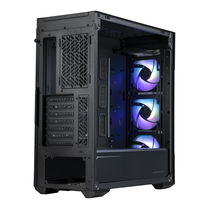 Cooler Master TD500V2 KGNN-S00 MasterBox TD500 V2 Mesh ARGB Mid-Tower ATX PC Case - High Airflow Gaming Desktop Case with Tempered Glass & RGB Lighting for Custom PC Builds