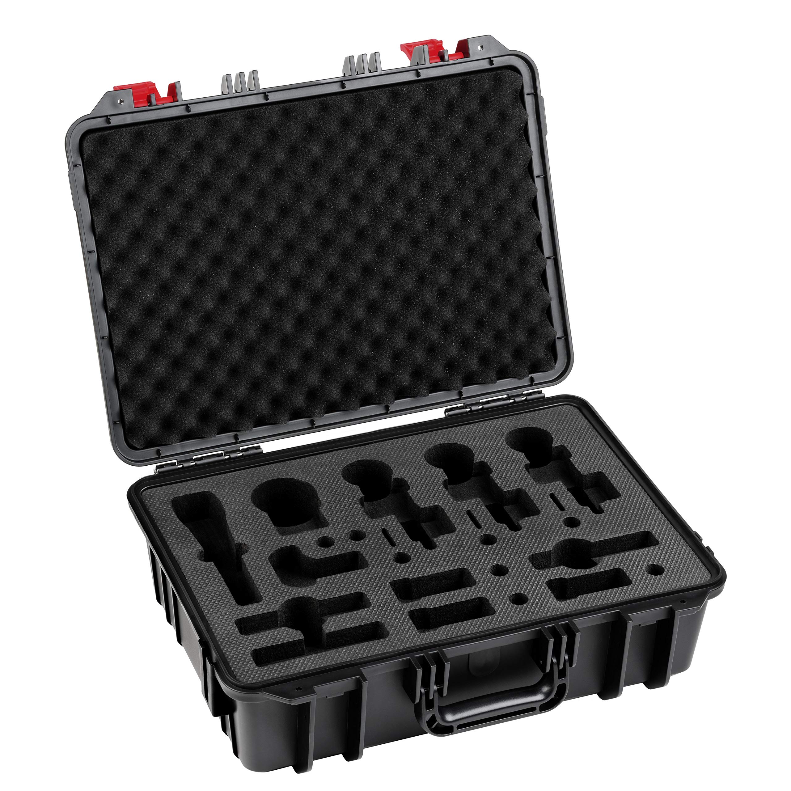 SE ELECTRONICS V Case - Durable Plastic Flight Case for V Pack Microphone | Shockproof & Water-Resistant | Perfect for Studio Recording & Live Performances