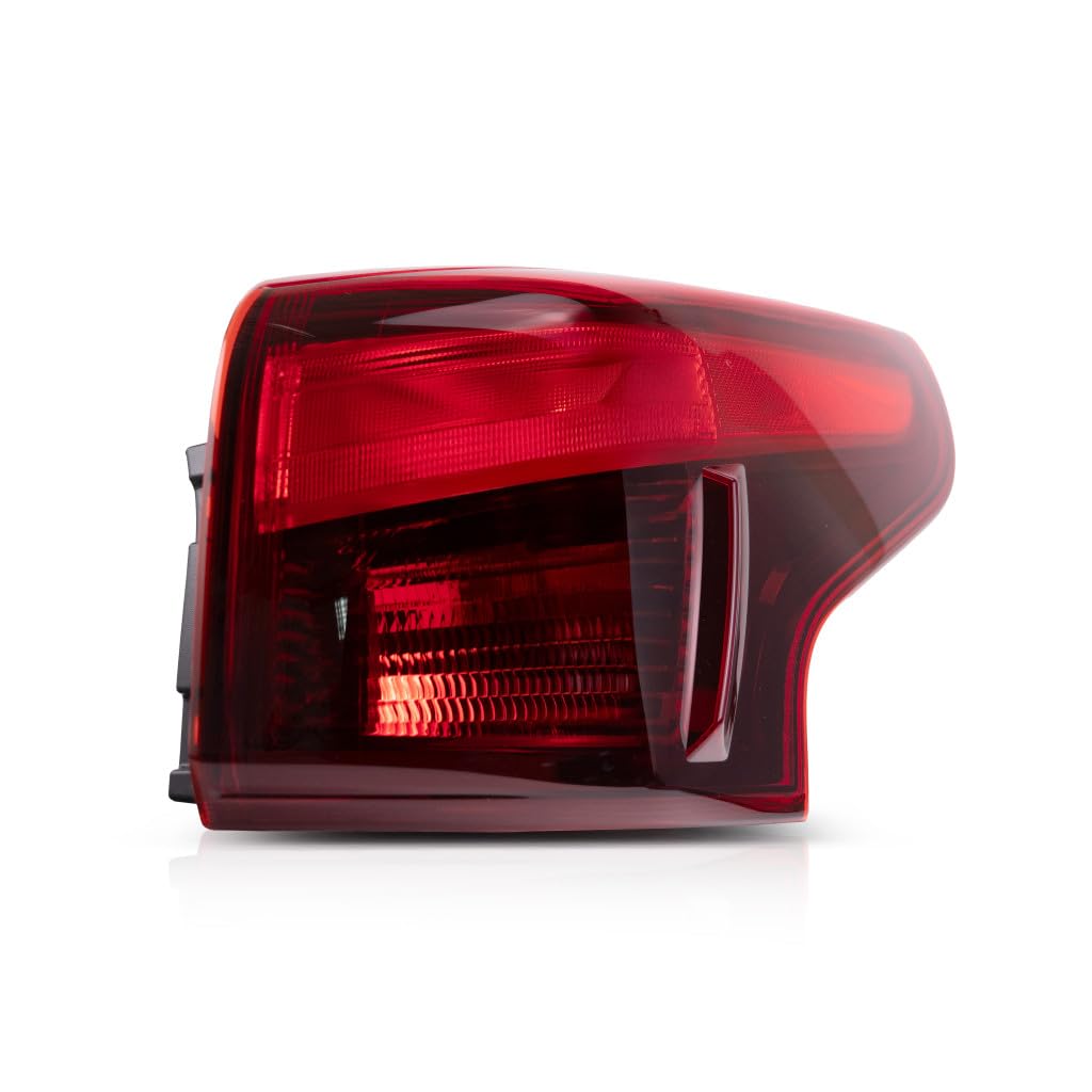 2017-2019 Nissan Rogue Sport Passenger Side Outer Tail Light Assembly - Red Lens Replacement (Part# NI2805117, 265506MA0A) | Perfect for Night Driving Safety & Car Restoration Projects