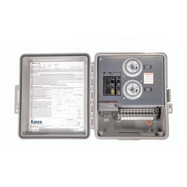 Kasco C 95 Control Panel for 3HP & 5HP Water Fountains, Circulators & Surface Aerators - Perfect for Pond Aeration, Water Circulation & Decorative Fountains