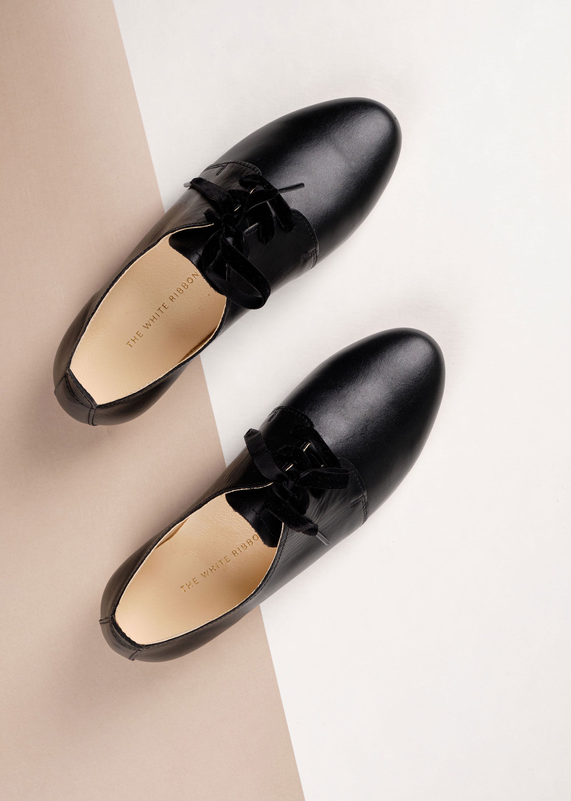 AMIRA Classic Black Oxford Shoes for Women - Comfortable & Stylish Formal Footwear for Office, Business, and Special Occasions