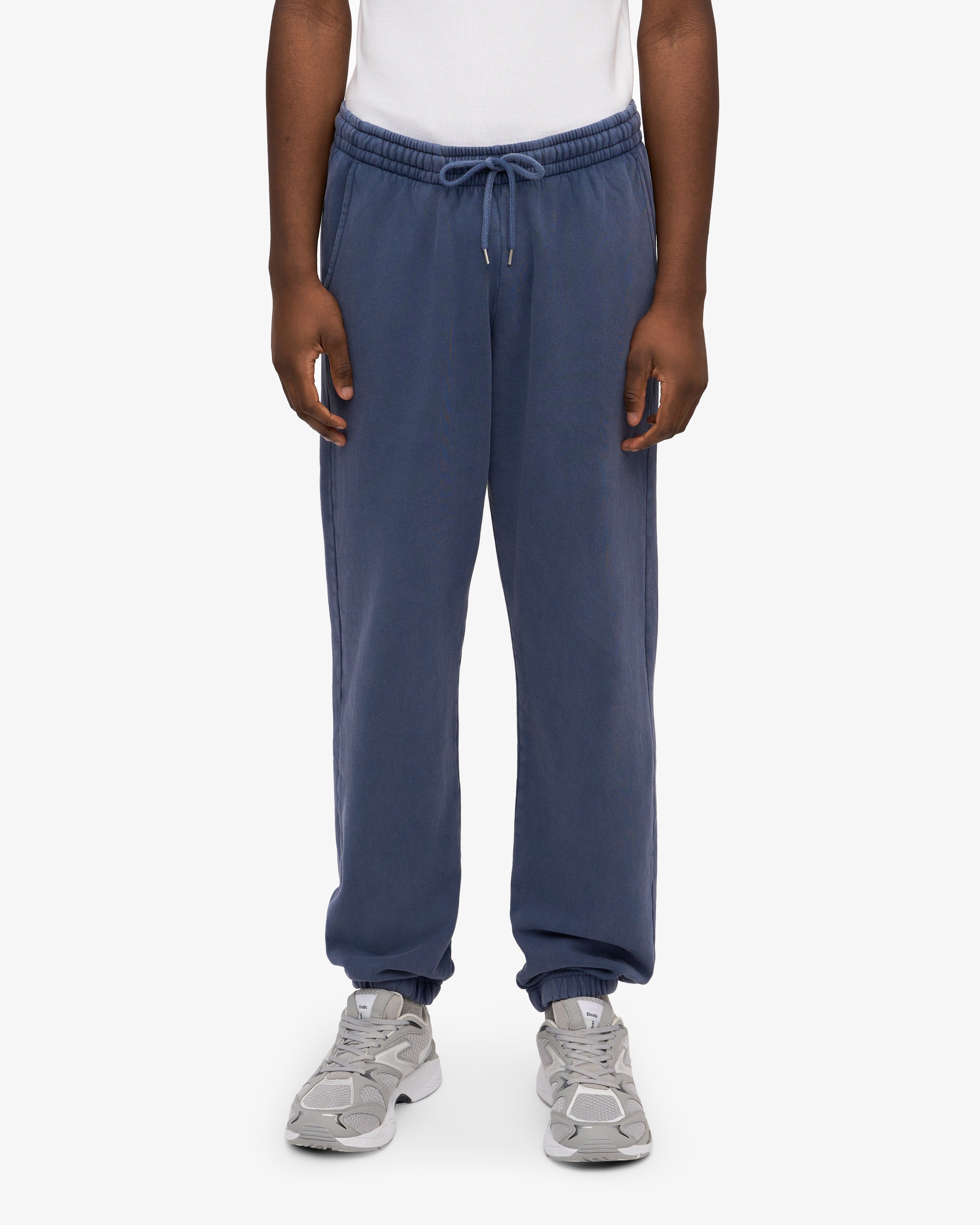Premium Organic Cotton Sweatpants for Women - Soft & Comfortable Neptune Blue Joggers - Perfect for Yoga, Lounge & Casual Wear