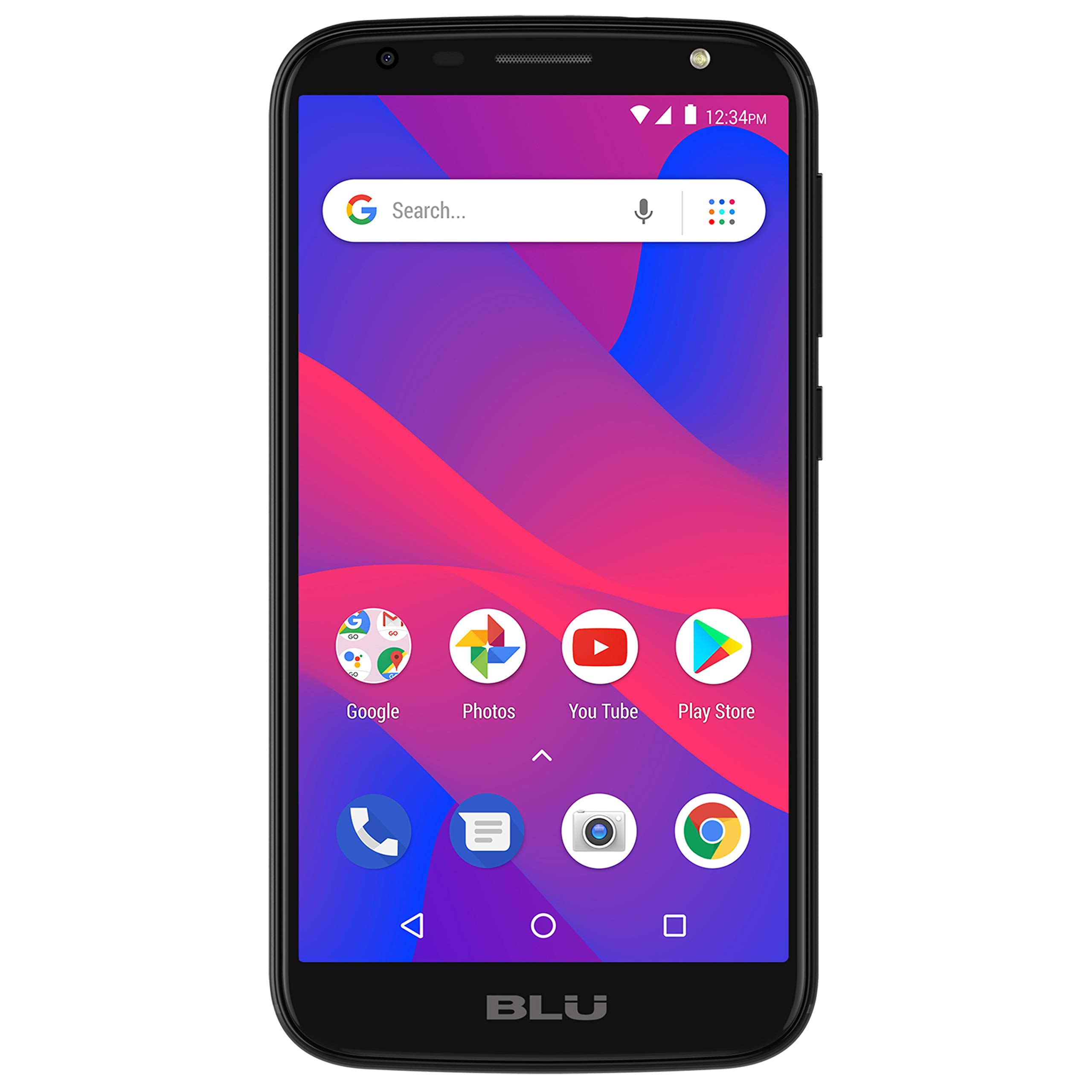 BLU Studio G4 16GB Unlocked GSM Dual-SIM Smartphone with 8MP Camera - Black | Perfect for Travelers & International Students